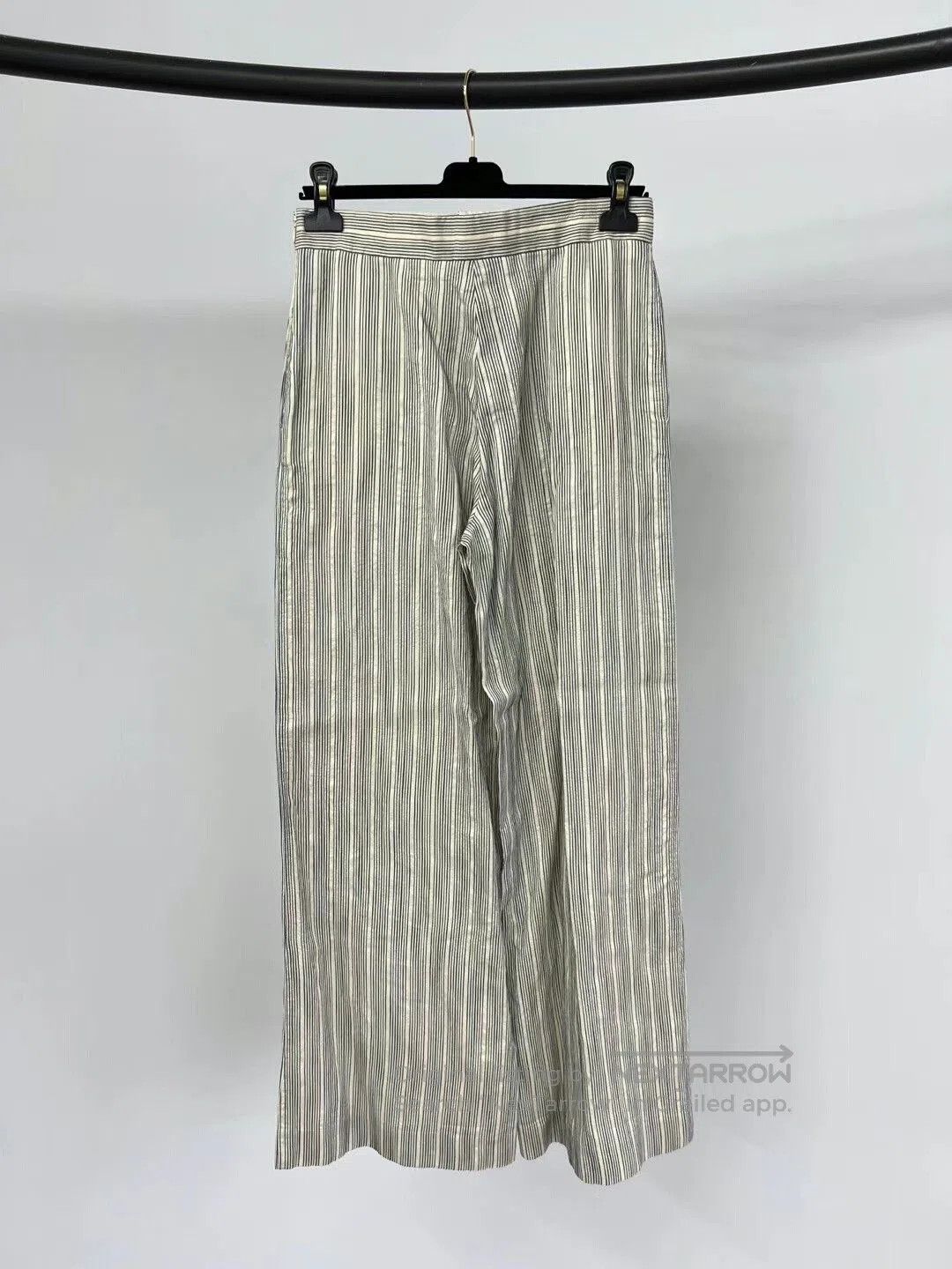 Dior Dior Striped Wide-Leg Trousers in Size FR34. Size US 34 / EU 50 - 2 Thumbnail