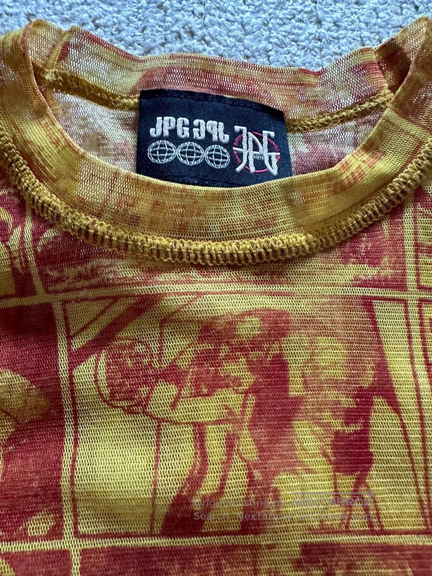Jean Paul Gaultier Jean Paul Gaultier Mesh Comic Top. Size M / US 6-8 / IT 42-44 - 5 Thumbnail