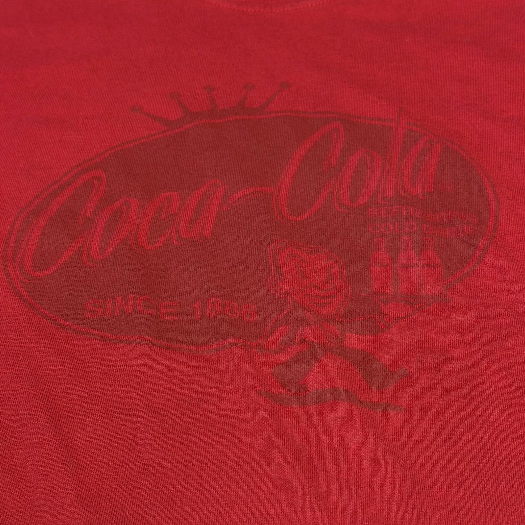 Hanes Coca-Cola Hanes Shirt Mens XL Red Heavyweight Graphic T-Shirt Soda Logo Drink Size US XL / EU 56 / 4 - 7 Thumbnail
