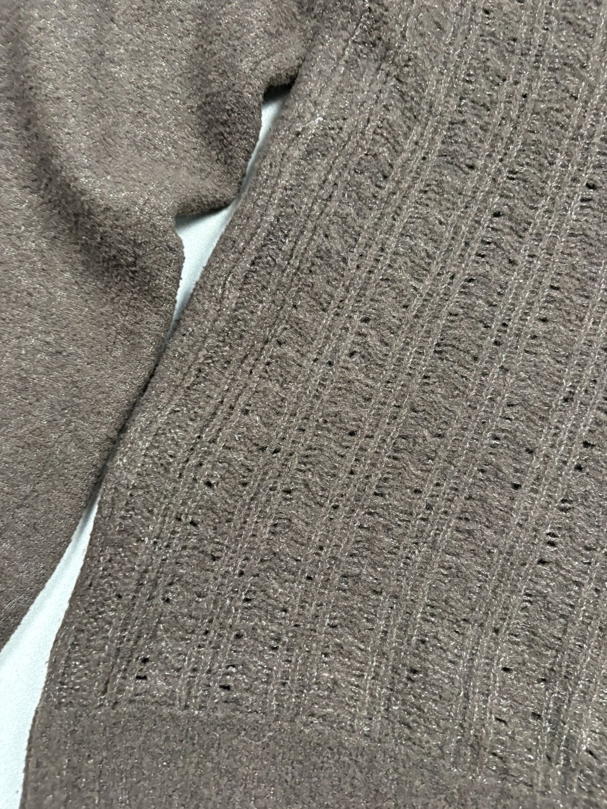 Ann Demeulemeester Ann Demeulemeester Open Knit Sheer Wool Sweater Avant Garde Size M / US 6-8 / IT 42-44 - 12 Thumbnail