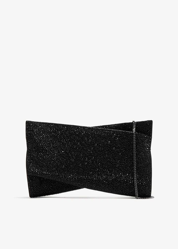 Christian Louboutin os11x0126 Size: OS / Loubitwist Small Clutch in Black Size ONE SIZE - 1 Thumbnail