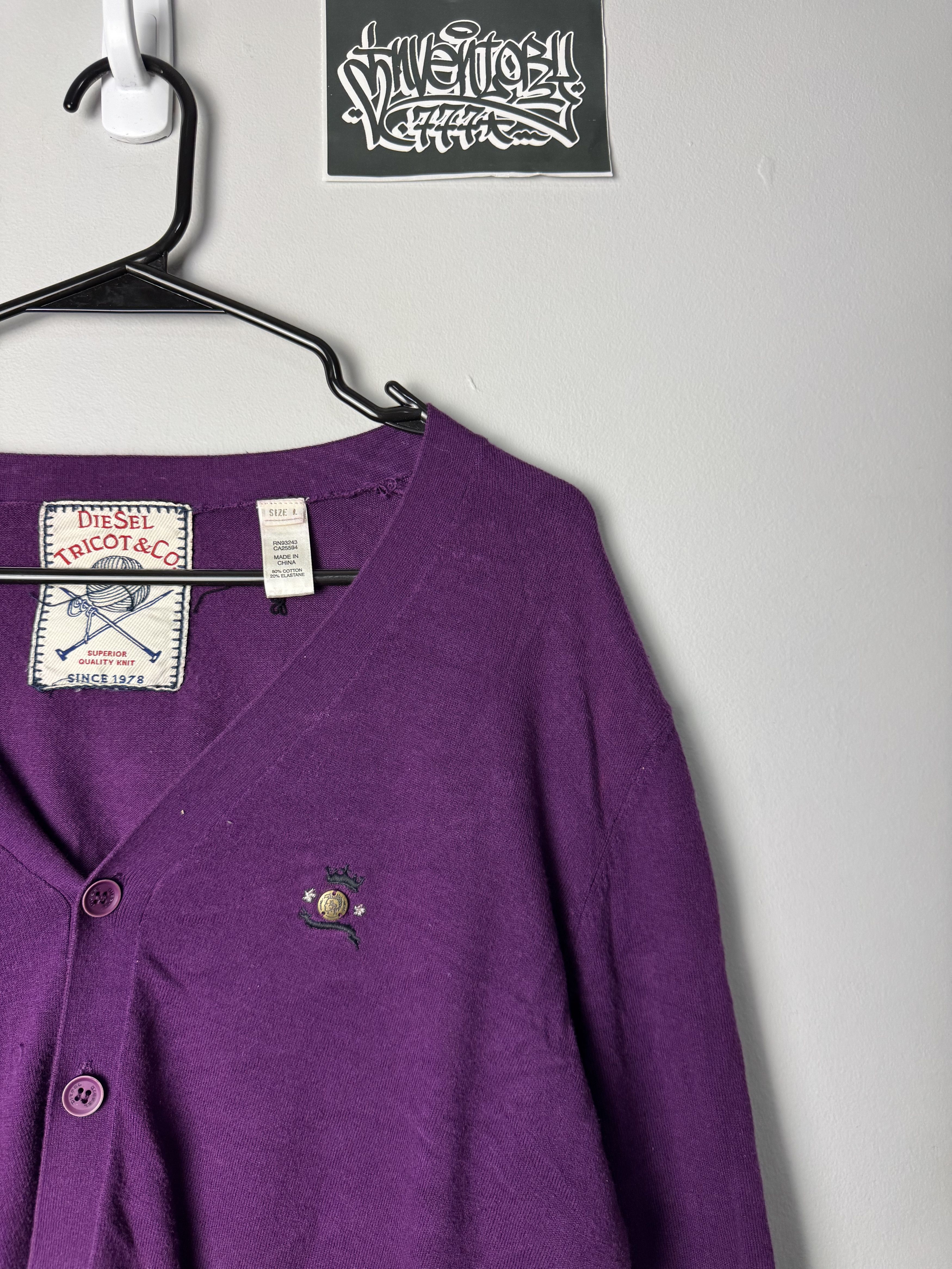 Diesel Diesel Long Cardigan Size L / US 10 / IT 46 - 3 Thumbnail