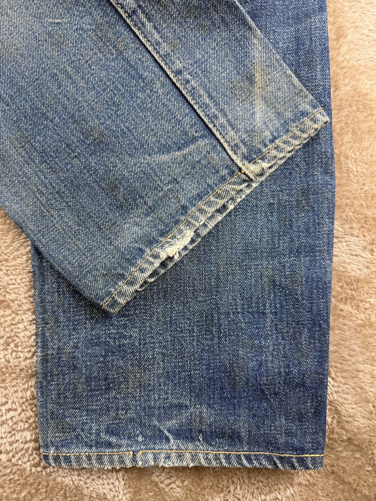 Denime Vtg Denime Lot66 jeans Selvedge Japan Made Grunge Style Size US 29 - 13 Thumbnail