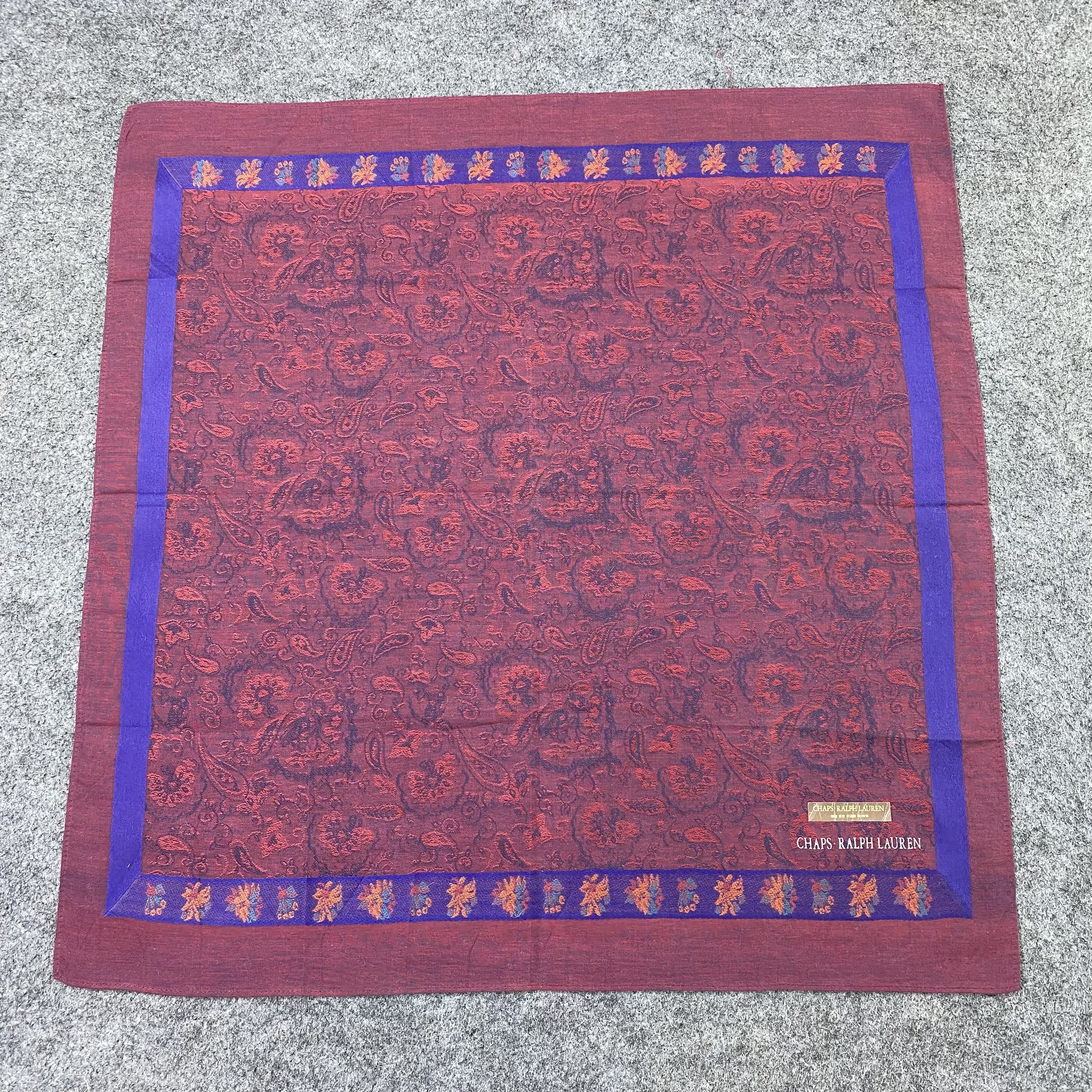 Chaps Ralph Lauren Chaps Ralph Lauren Handkerchief /Bandana /Neckerchief-B2363 Size ONE SIZE - 3 Thumbnail