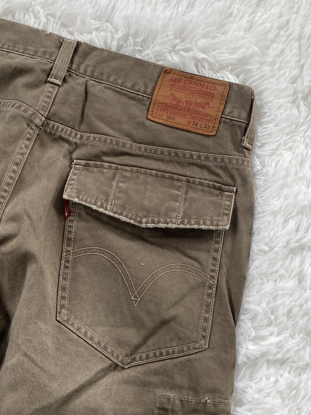 Levi's ❗️RARE❗️LEVI’S 503 Multipocket Tactical Utility Cargo Pant Size US 33 - 5 Thumbnail