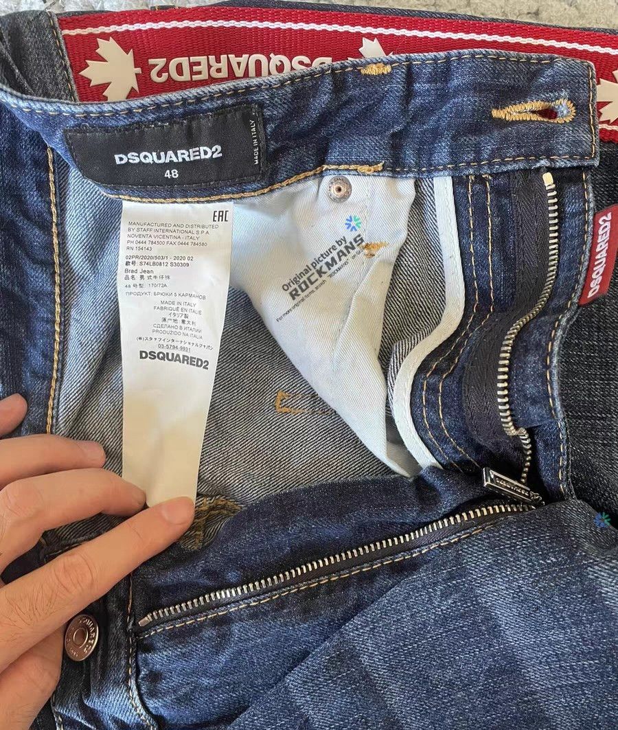 Dsquared2 Brand new Dsquared2 men's side logo brad jeans size 48 Size US 28 / EU 44 - 7 Thumbnail