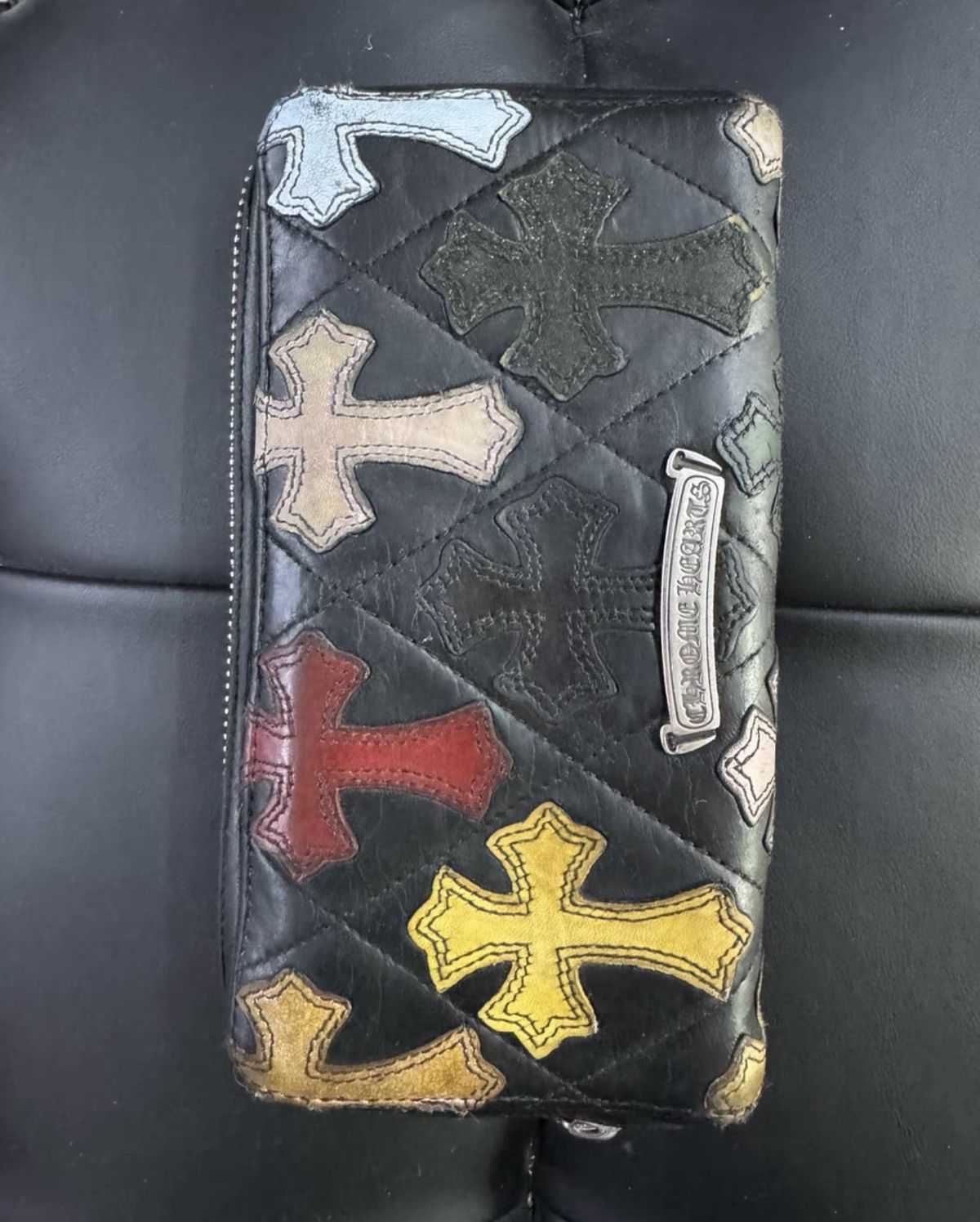 Chrome Hearts Chrome Hearts Long Wallet in Multicolor Leather Size ONE SIZE - 2 Thumbnail