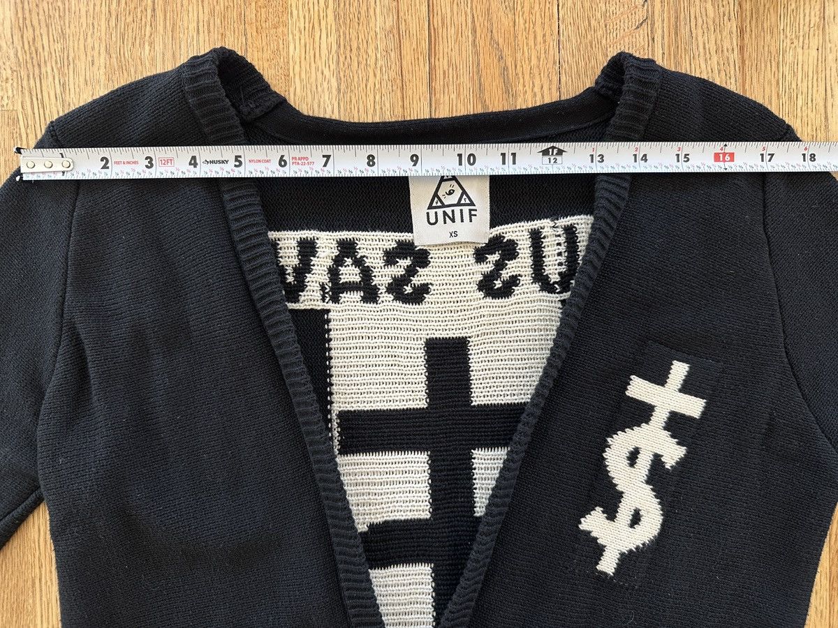 UNIF UNIF Vintage “Jesus Saves I Spend” Cardigan Sweater Size US S / EU 44-46 / 1 - 7 Thumbnail