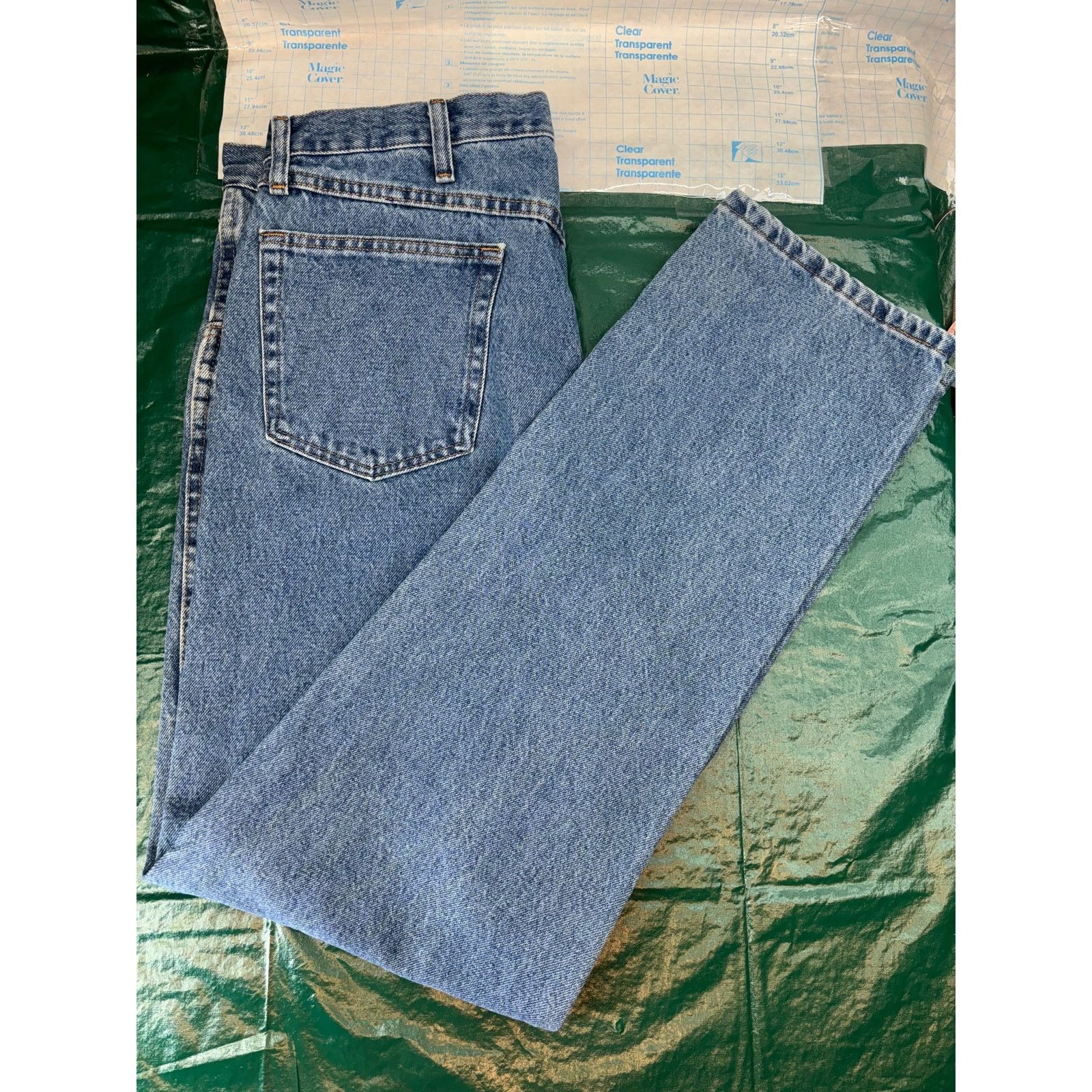 Rustler Rustler 38x34 Regular Jeans Medium Wash Vintage Workwear Size US 38 / EU 54 - 2 Thumbnail