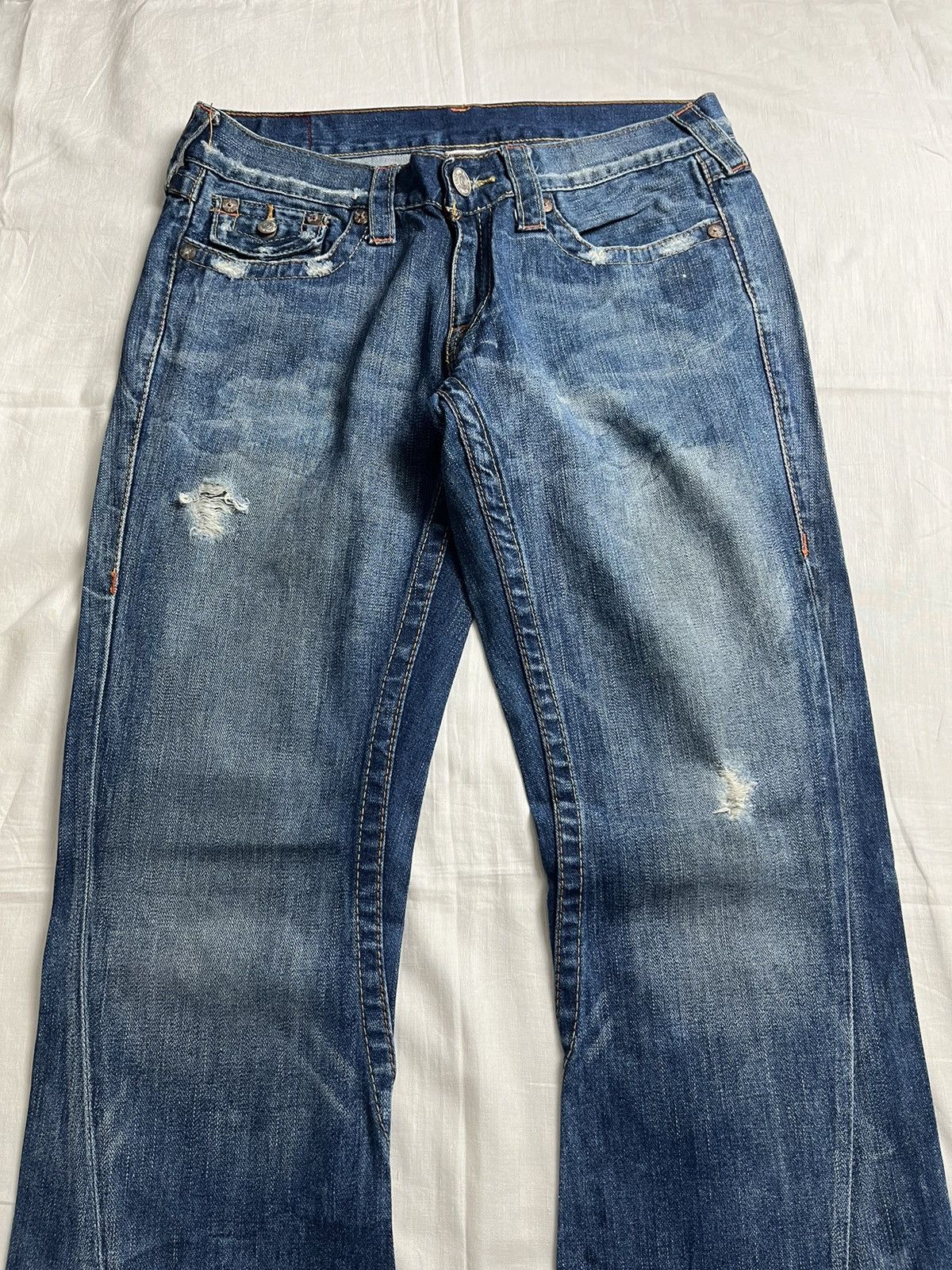 If Six Was Nine × True Religion True Religion Bootcut Jeans Embroidary Pocket Size 32" / US 10 / IT 46 - 5 Thumbnail
