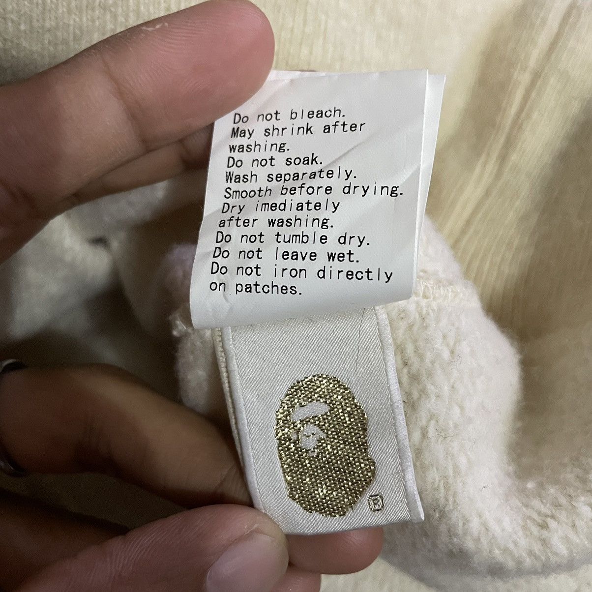 Bape Wool Sweatwear A Bathing Ape Size US XL / EU 56 / 4 - 12 Thumbnail