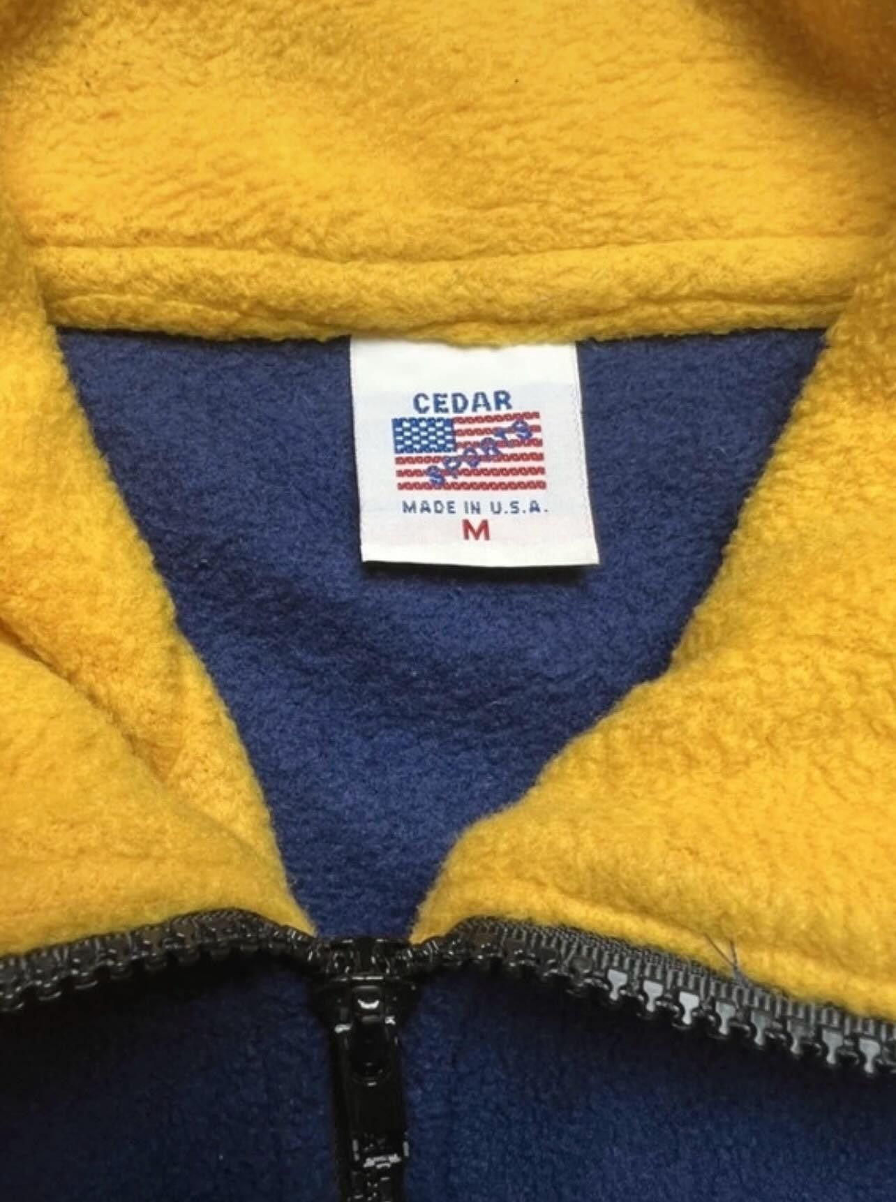 Vintage Vintage Washington DC Cedar sport half zipper fleece *A154 Size US M / EU 48-50 / 2 - 6 Thumbnail