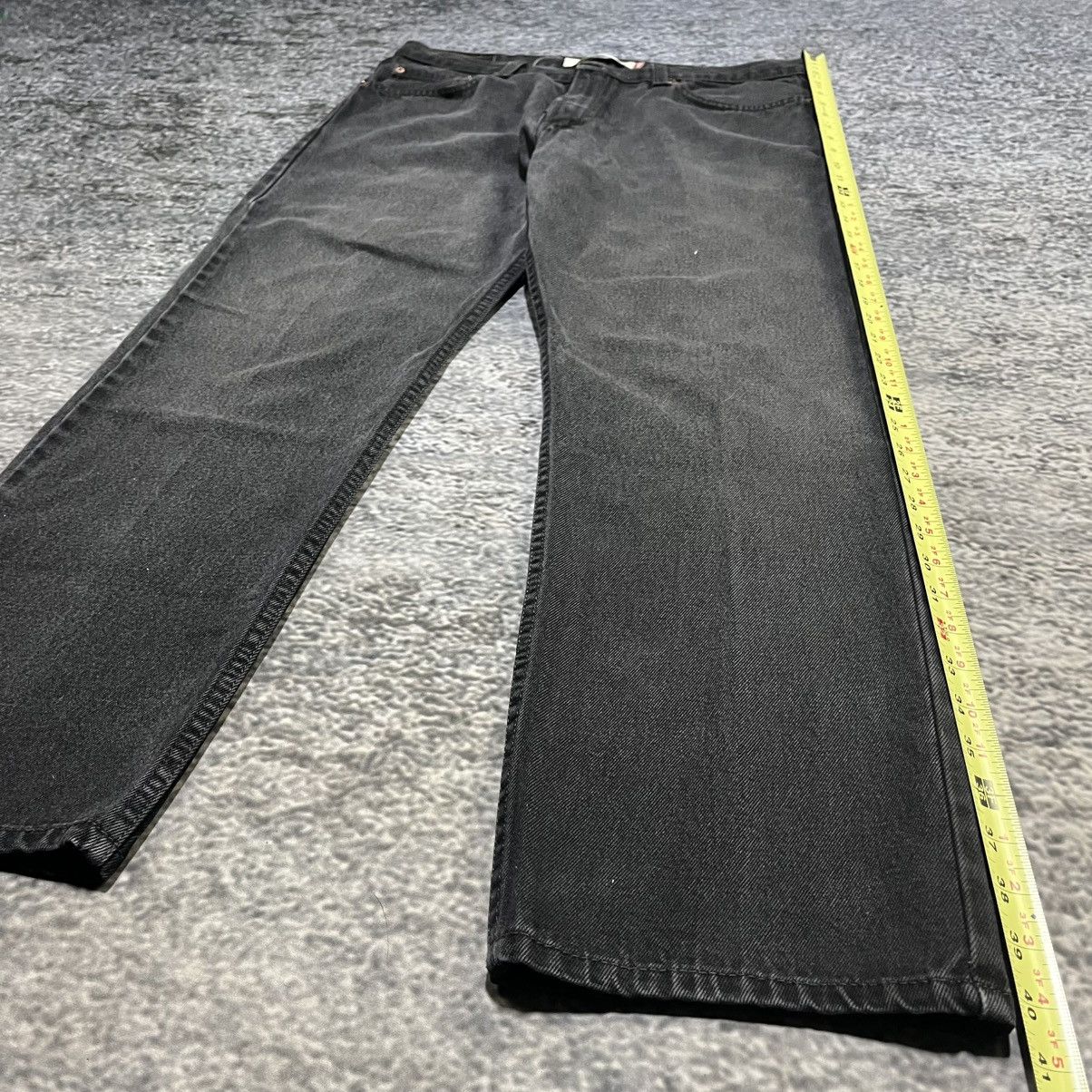 Levi's VINTAGE 2000s LEVI'S 505 GRUNGE SKATER BLACK JEANS 34x30 Size US 34 / EU 50 - 10 Thumbnail