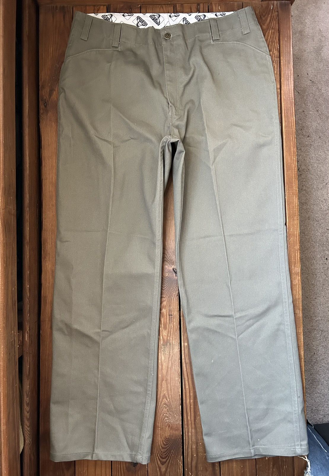 Vintage 90s Ben Davis Green Gorrilla Work Pants