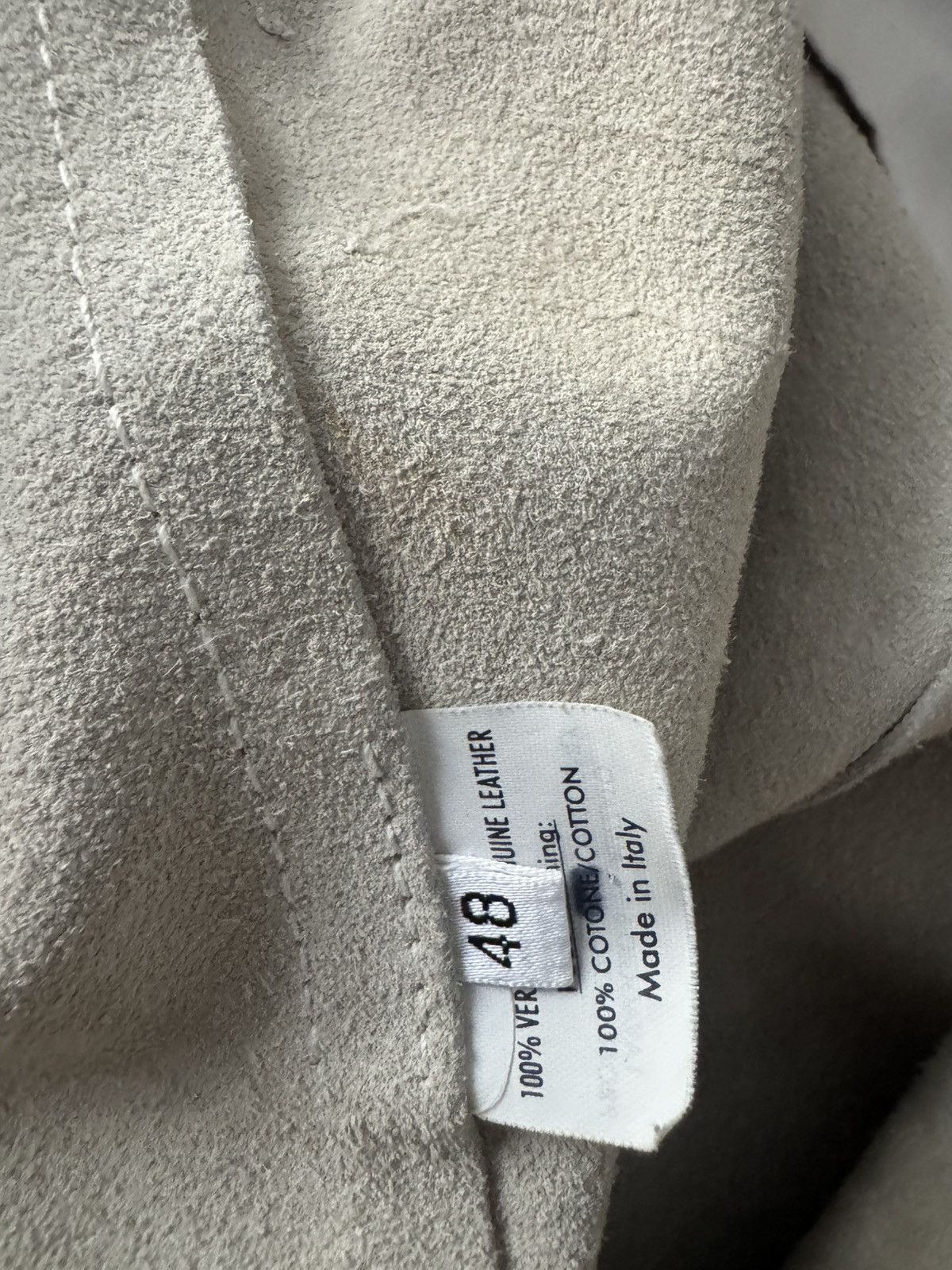 Yves Saint Laurent Rare Saint Laurent by Stefano Pilati Grey Suede Jacket Size US M / EU 48-50 / 2 - 8 Thumbnail