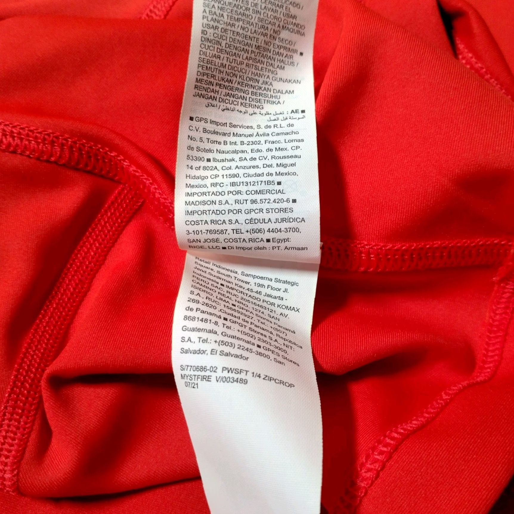 Old Navy Old Navy Active Powersoft Go Dry Shirt XXL Pullover 1/4 Zip Stretch Orange New Size XXL / US 16-18 / IT 52-54 - 5 Thumbnail