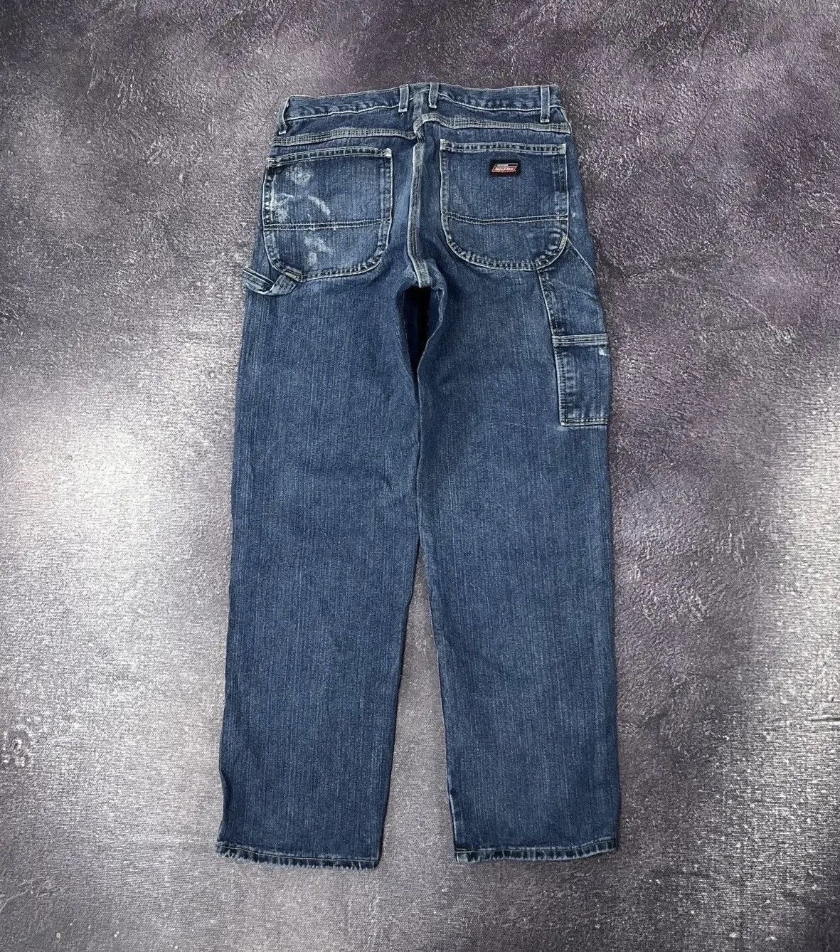 Dickies × Vintage Vintage Dickies USA Faded Blue Work Hype Denim Jeans Size US 32 / EU 48 - 1 Thumbnail