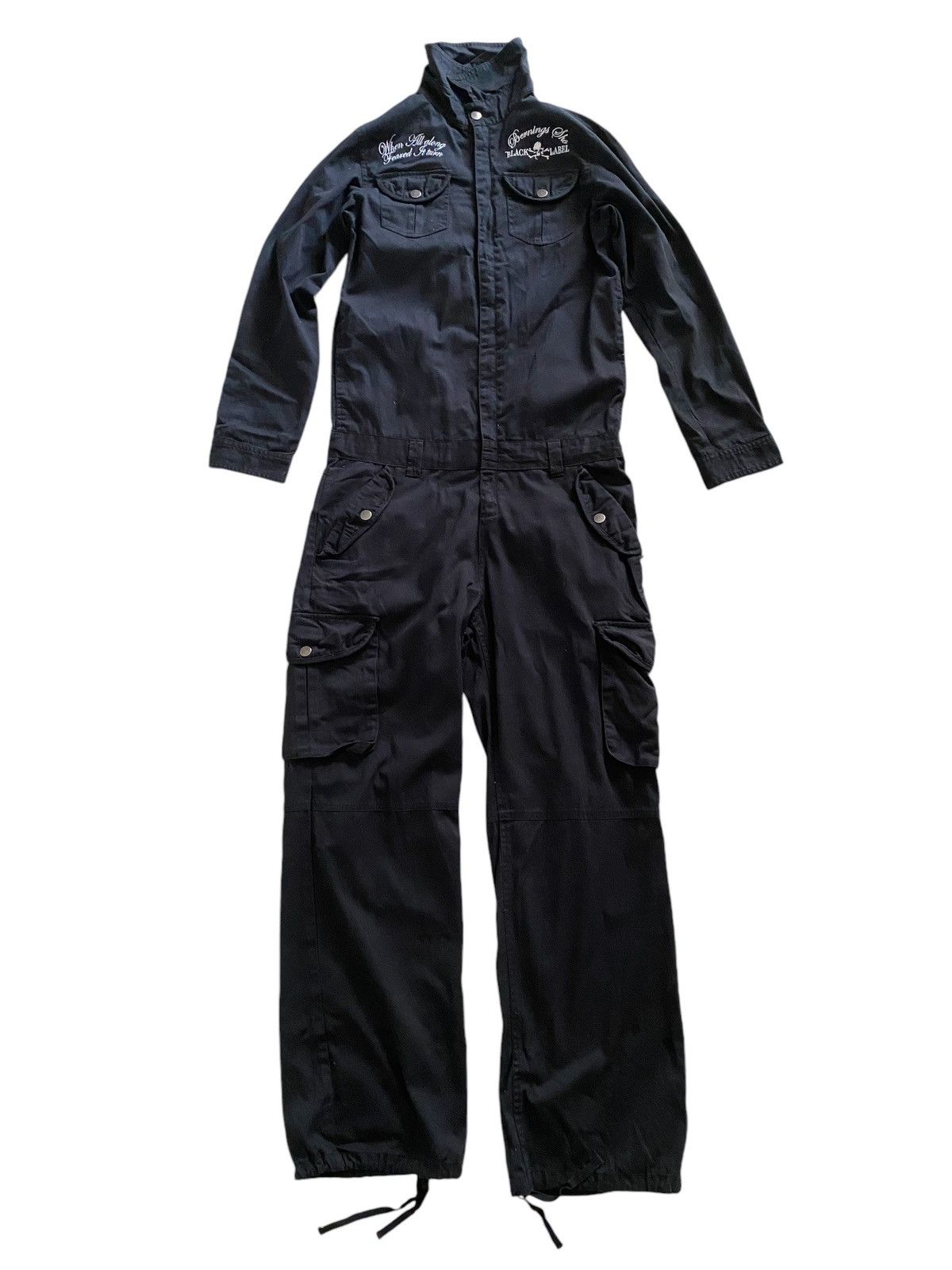 Japanese Brand × Seditionaries 💥 Black Label multi poket coveralls Skull Logo Size US M / EU 48-50 / 2 - 12 Thumbnail