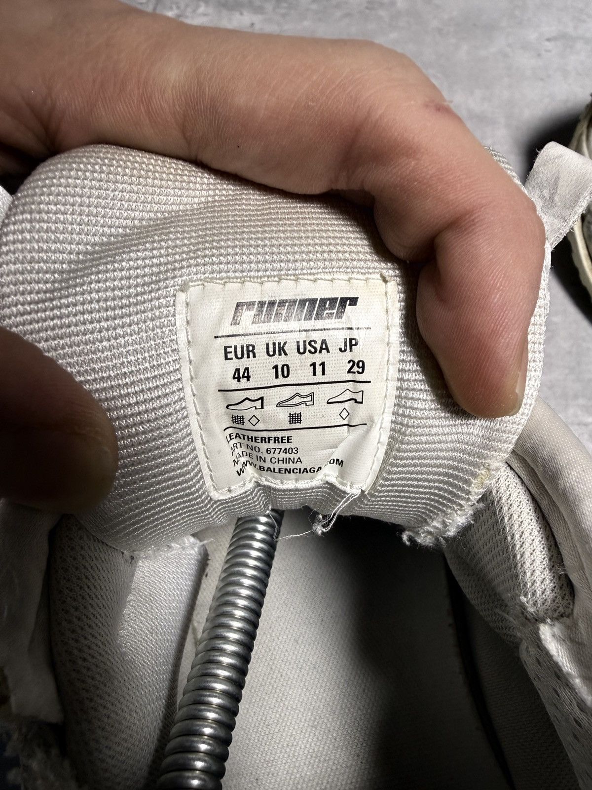 Balenciaga BALENCIAGA Runner Graffiti Sneakers Size US 10 / IT 40 - 8 Thumbnail