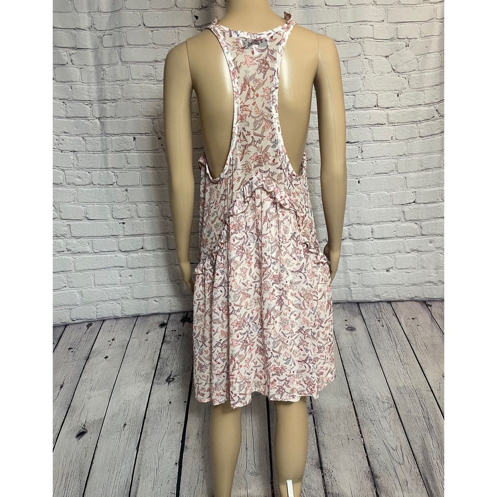 Iro Iro Paris Viscose Floral Mini Dress Size 40 US M Size M / US 6-8 / IT 42-44 - 4 Thumbnail