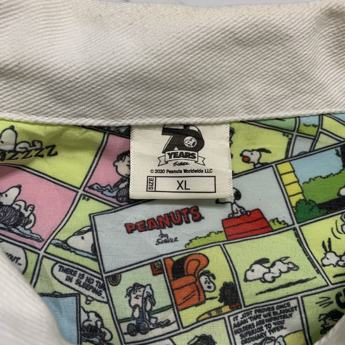 GU Gu x Peanuts Denim Jacket Size US XL / EU 56 / 4 - 9 Thumbnail