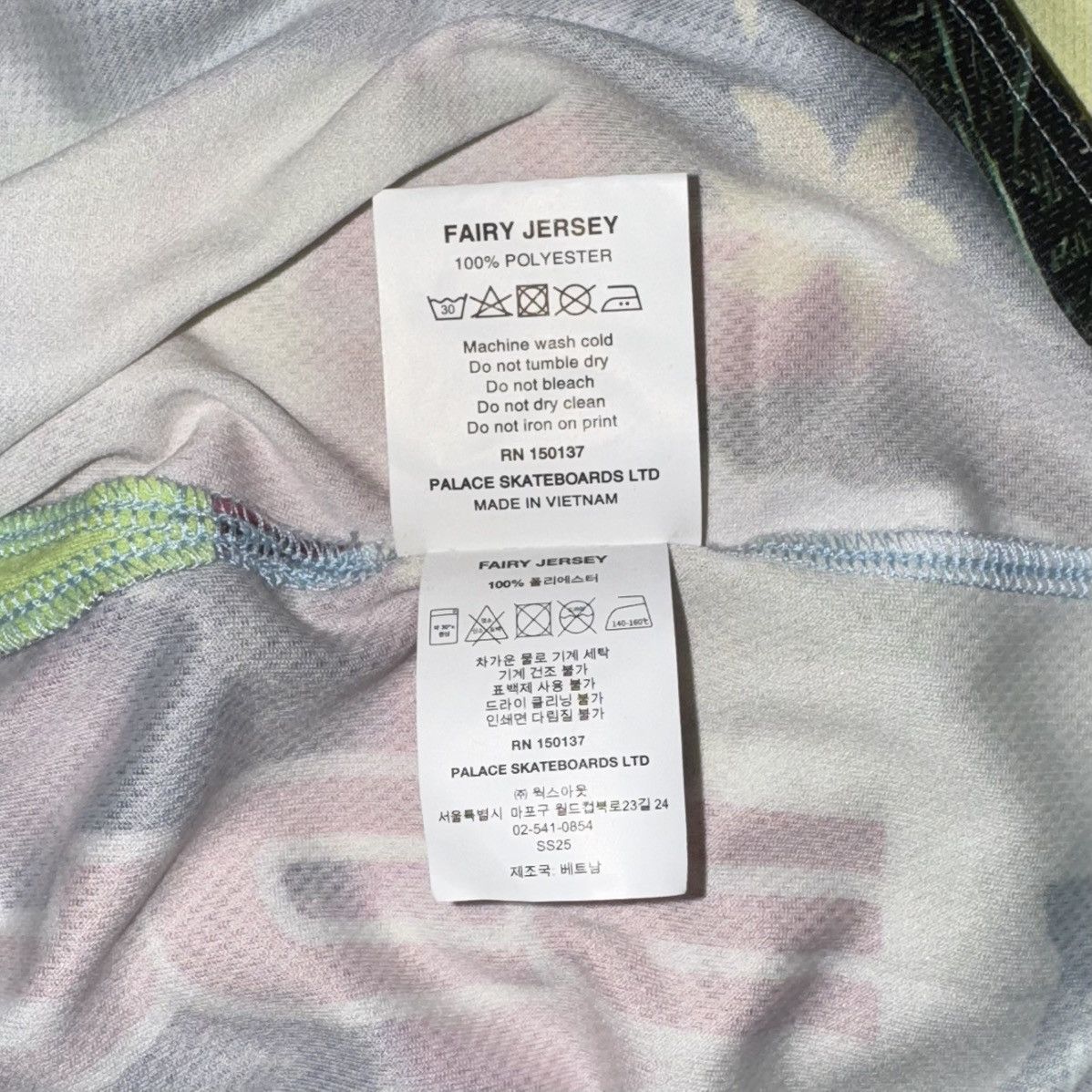 Palace 2025 PALACE “KISS ME” FAIRY JERSEY BLUE Size US M / EU 48-50 / 2 - 7 Thumbnail