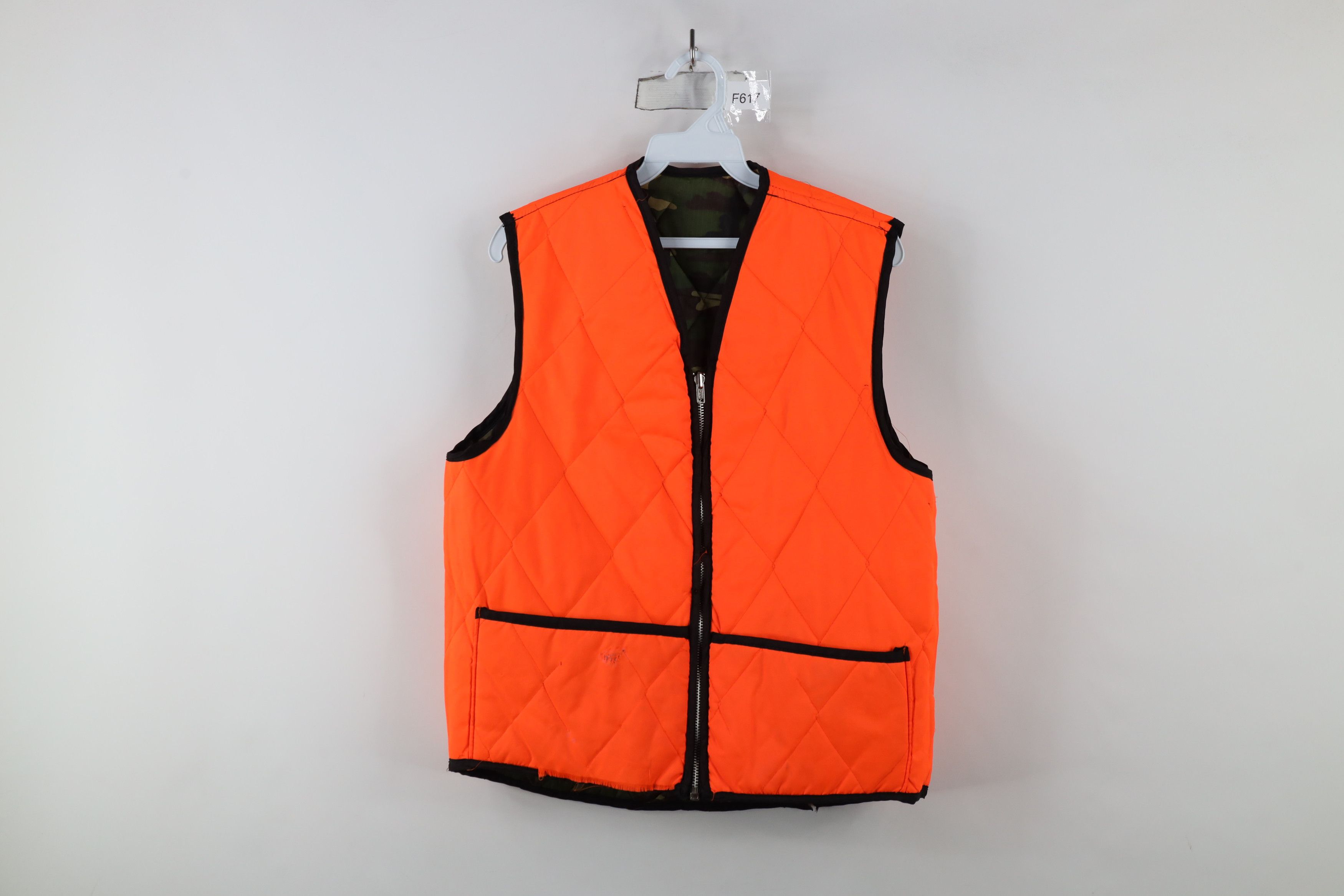 Vintage Vintage 70s Streetwear Reversible Camouflage Vest Jacket Size US M / EU 48-50 / 2 - 10 Thumbnail