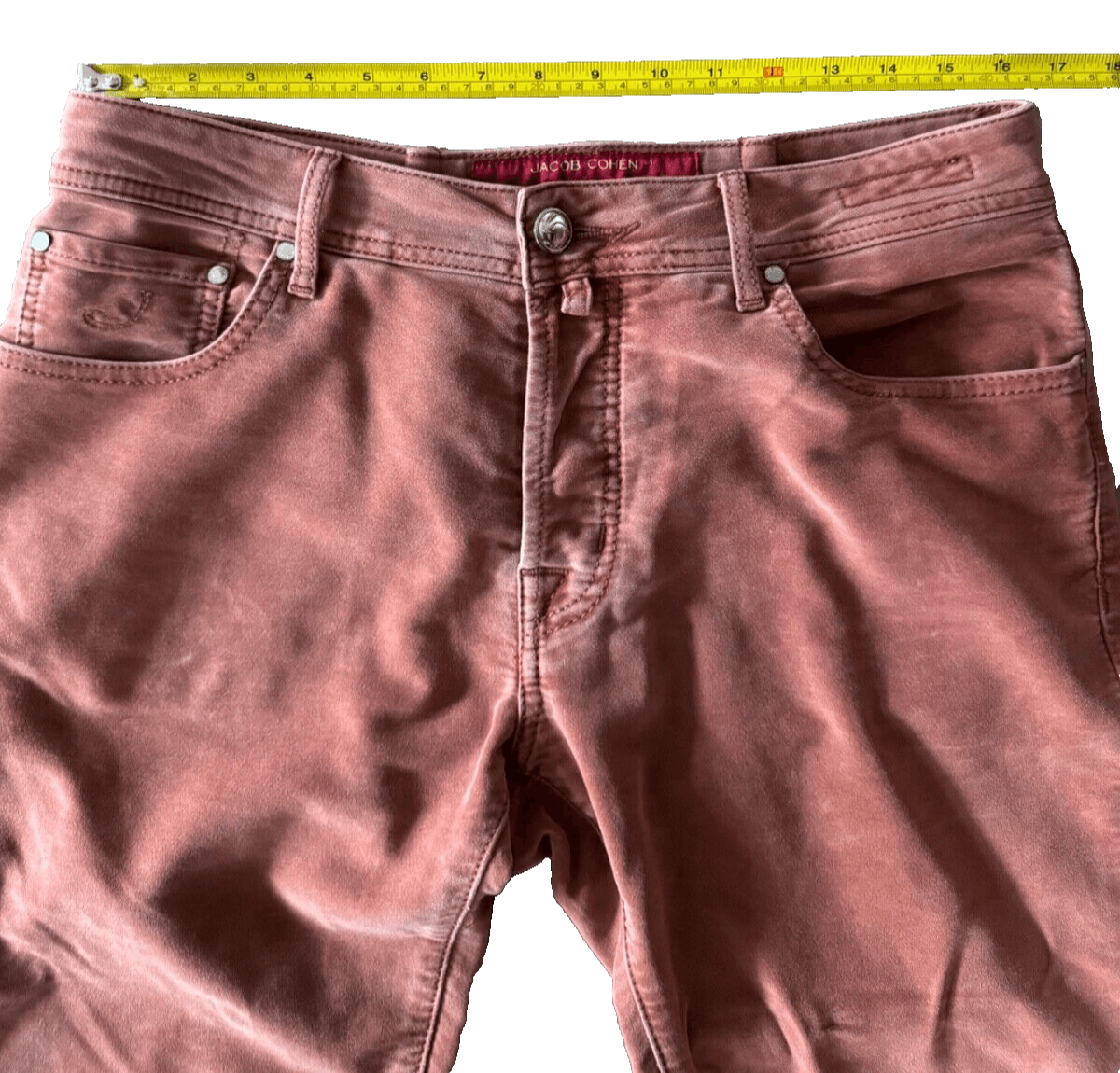 Jacob Cohen Jacob Cohen Men’s 35x30 Chino Pants Trousers Red Size US 35 - 6 Thumbnail