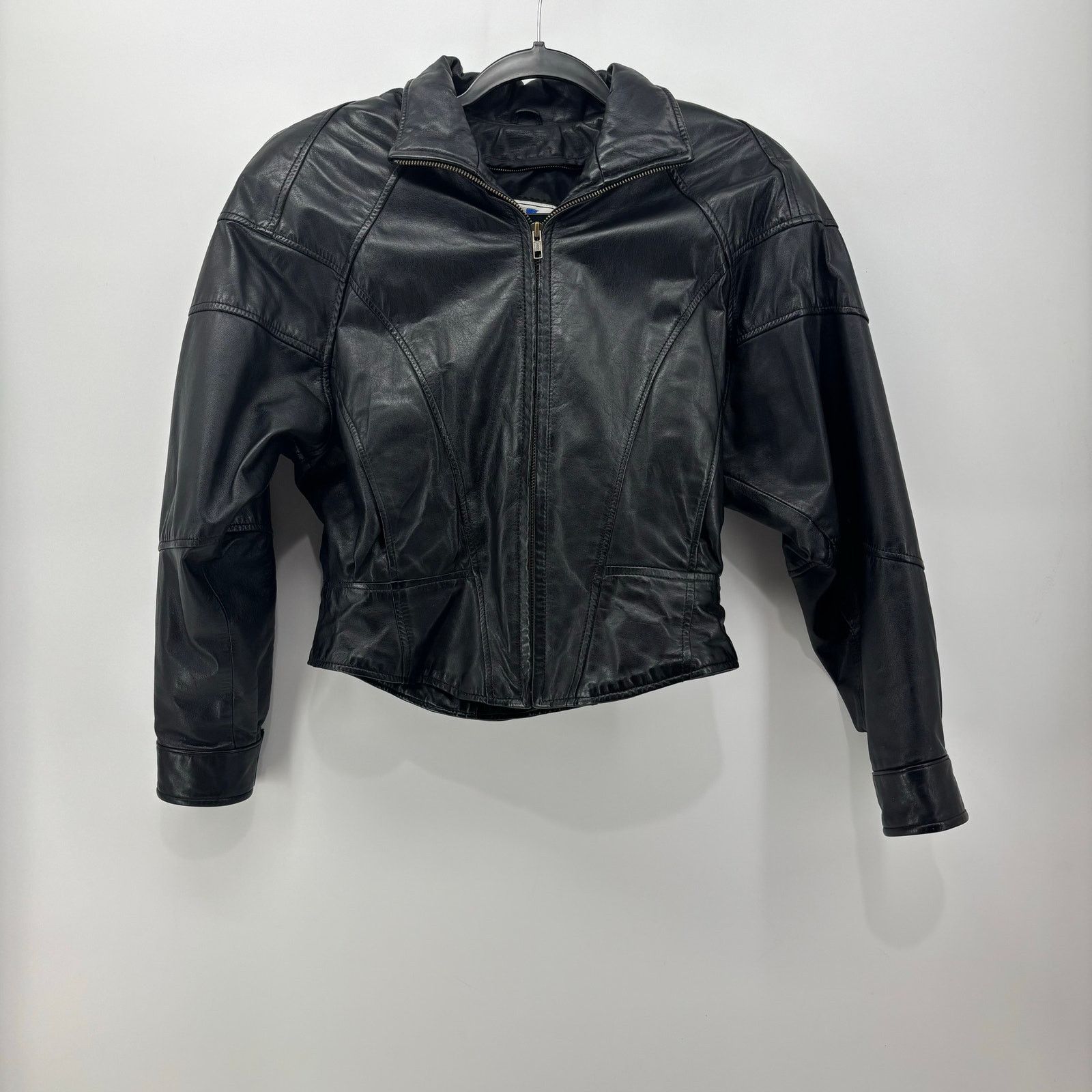 Wilsons Leather Leather By Wilsons Small Womens Motorcycle Jacket Pockets Size S / US 4 / IT 40 - 14 Thumbnail