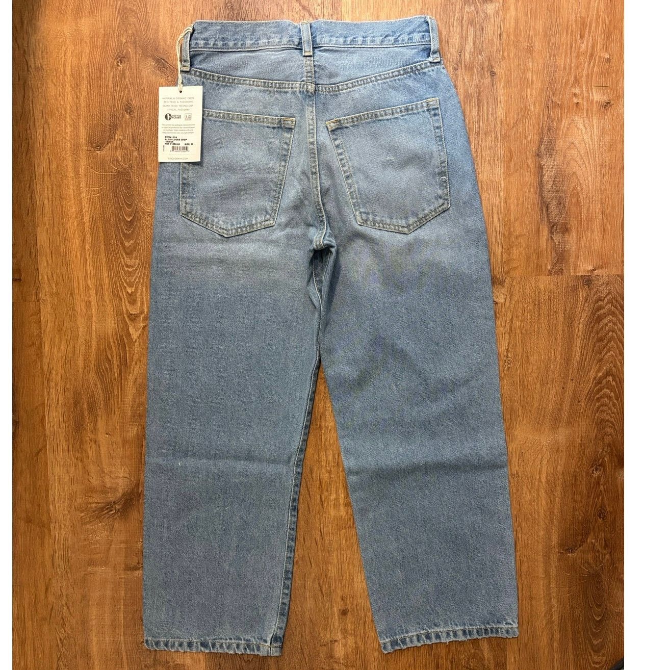 ETICA NWT Etica Altin Loose Crop Jeans Ithaca Wash Size 25 Size 25" / US 0 / IT 36 - 7 Thumbnail