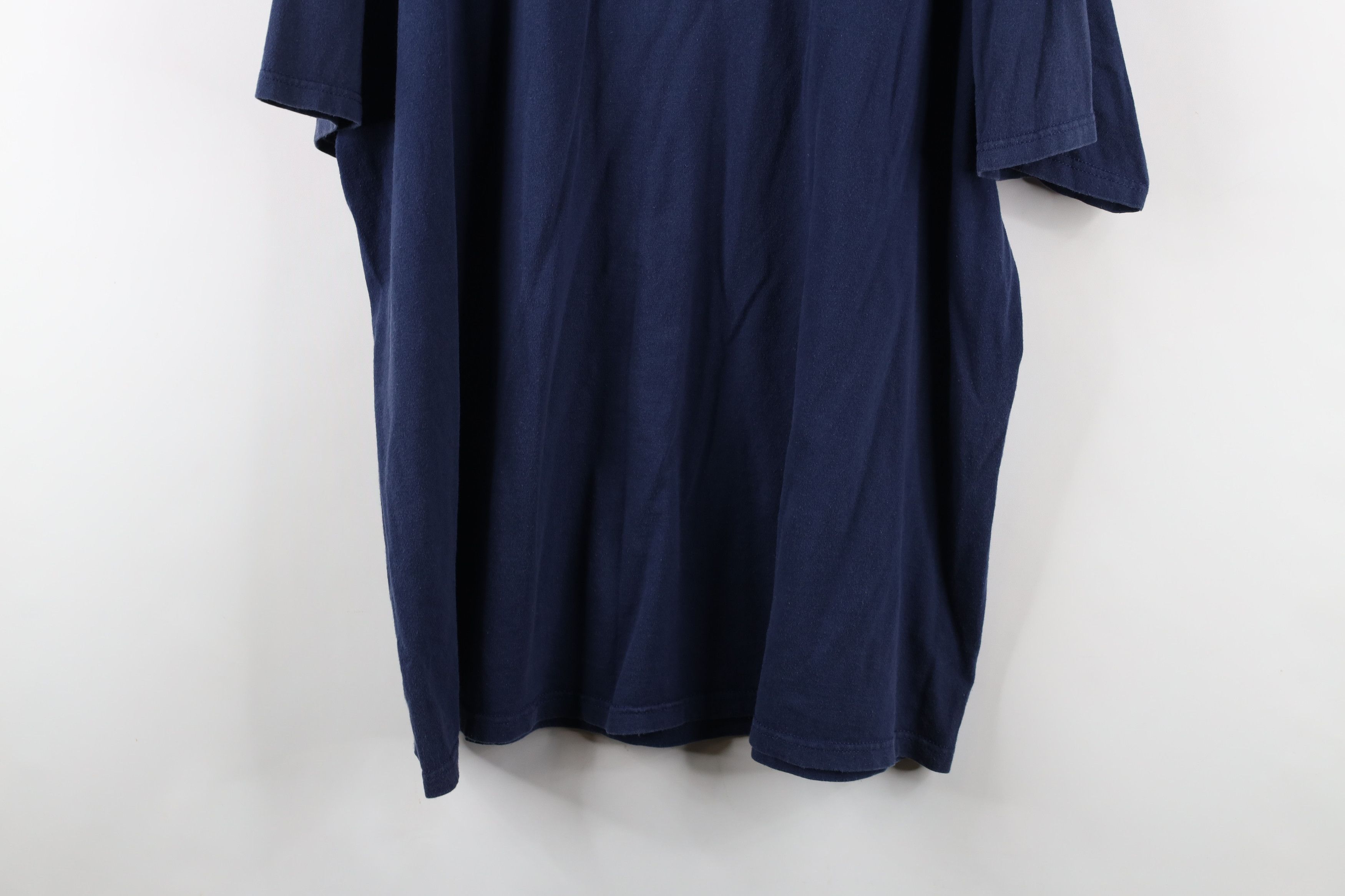 Nike × Vintage Vintage Nike Center Swoosh West Virginia University T-Shirt Size US XXL / EU 58 / 5 - 12 Thumbnail