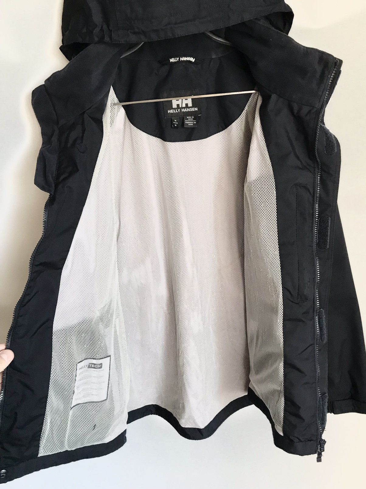 Helly Hansen Vintage Helly Hansen Jacket Hood Zip Windbraker Size US M / EU 48-50 / 2 - 5 Thumbnail