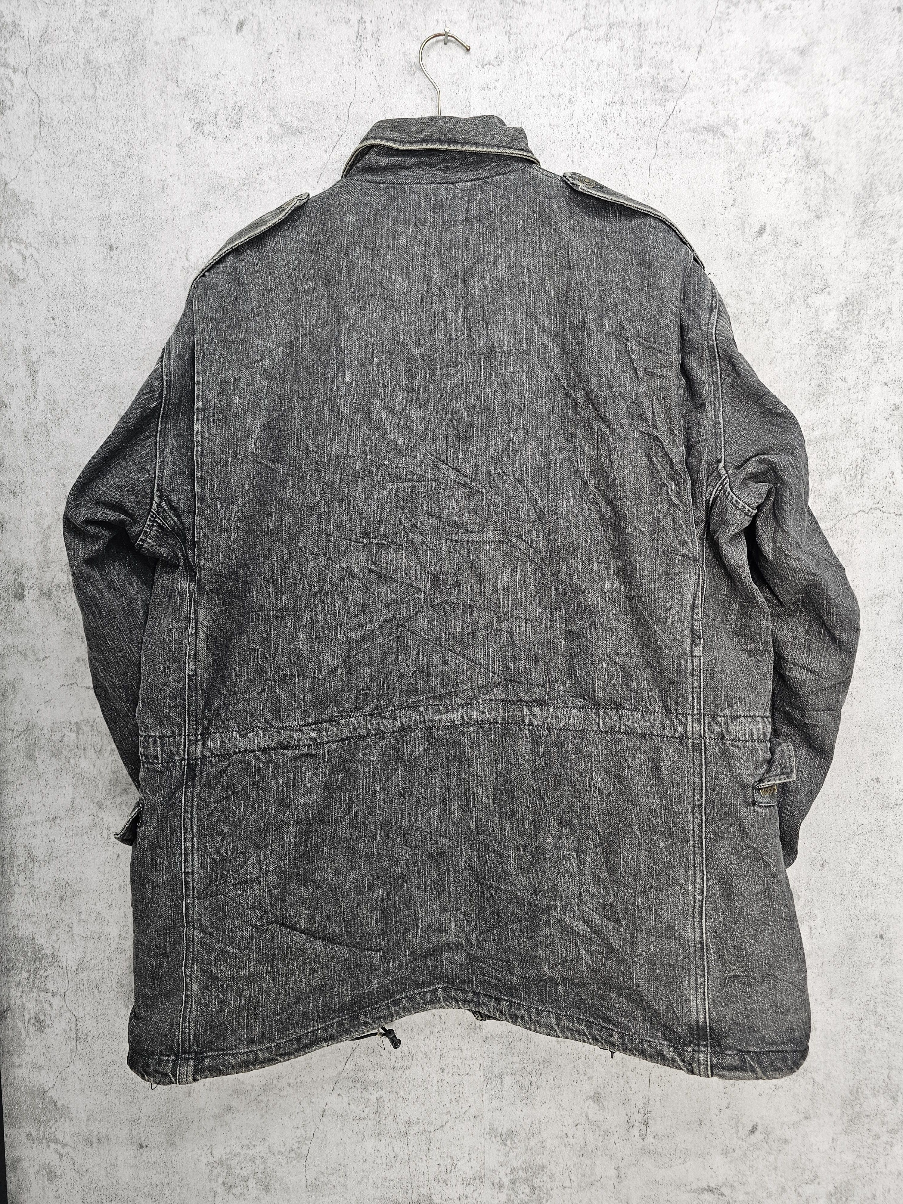 Japanese Brand SWAGGER Multi Pocket Streetwear Denim Jacket J0083 Size US XL / EU 56 / 4 - 2 Thumbnail