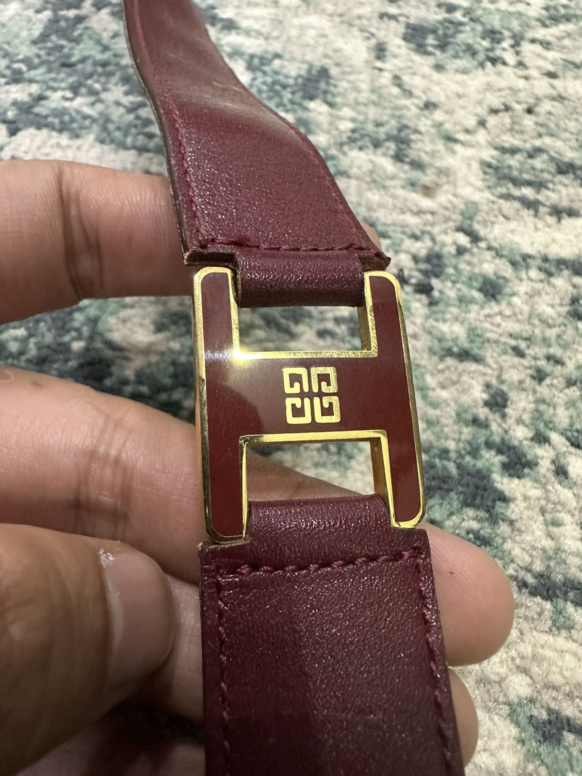 Givenchy Vintage 1980 Givenchy Leather Ladies Belt Size ONE SIZE - 13 Thumbnail
