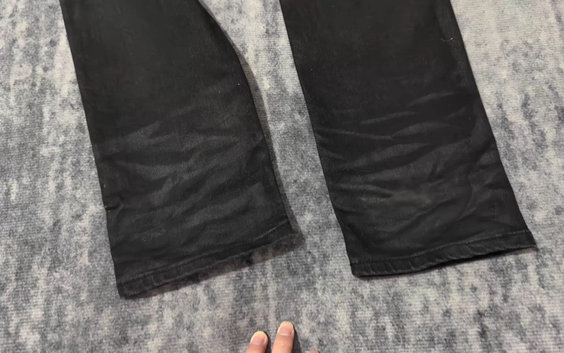 Saint Laurent Paris SLP 18FW heavy coated cat scratch waxed jeans 34 Size 25" / US 0 / IT 36 - 5 Thumbnail