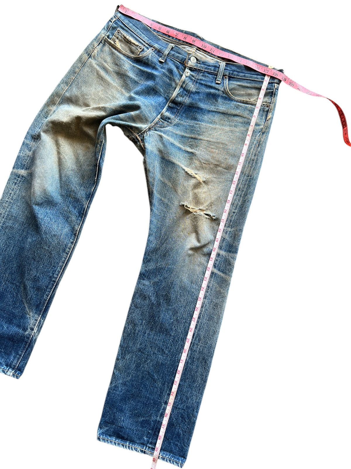 Denime Vintage Denime Authentic Leather Patch Lot 239 Selvedge Jean Size US 36 / EU 52 - 11 Thumbnail