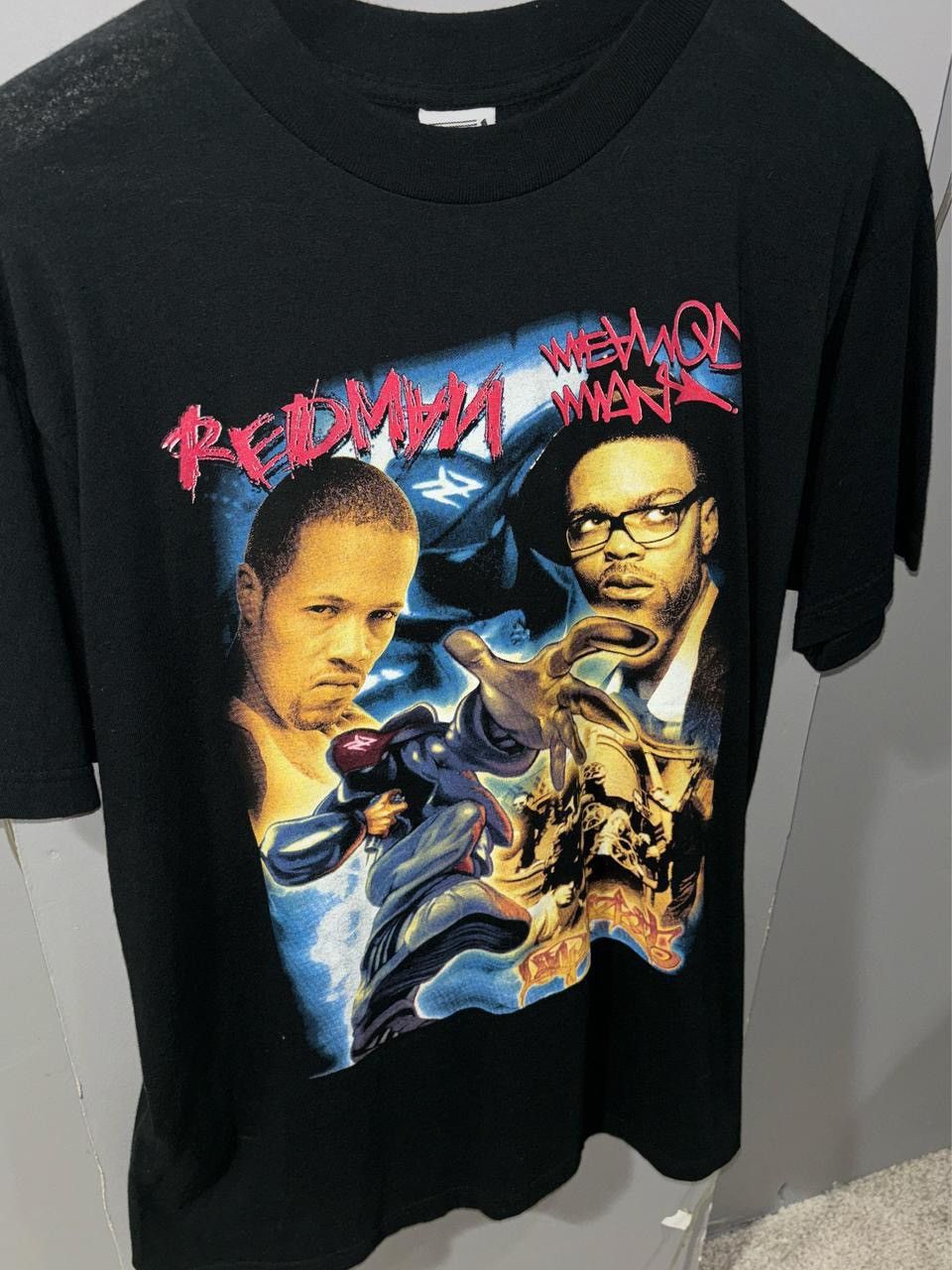 Vintage 1999 Limp Bizkit Redman Method Man 1999 Family Values tour Size US L / EU 52-54 / 3 - 3 Thumbnail
