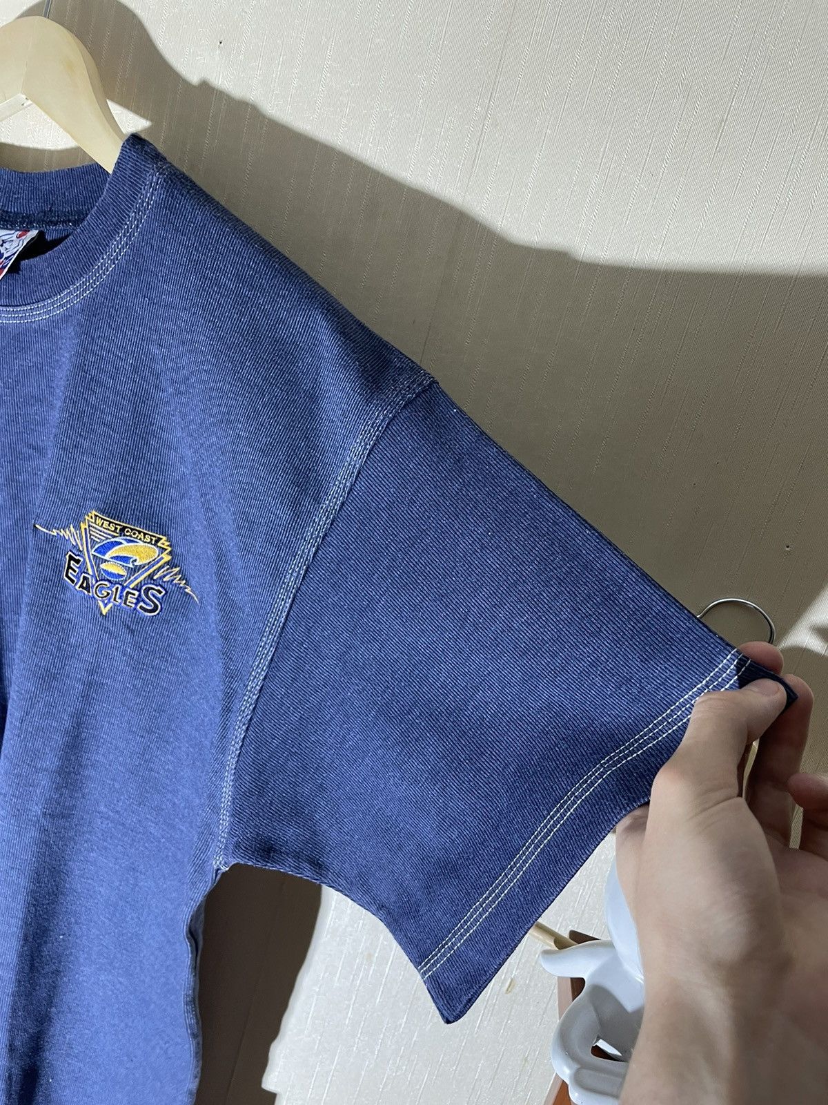 NFL × Vintage AFL Vivid West Coast Eagles vintage T shirt 90s Size US XL / EU 56 / 4 - 5 Thumbnail