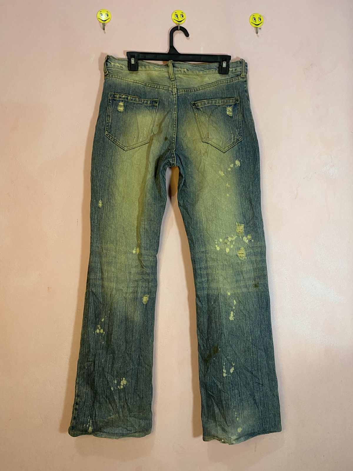 If Six Was Nine × Japanese Brand × Le Grande Bleu (L.G.B.) Exhibitionist distressed jeans ifsixwasnine style Size US 32 / EU 48 - 3 Thumbnail