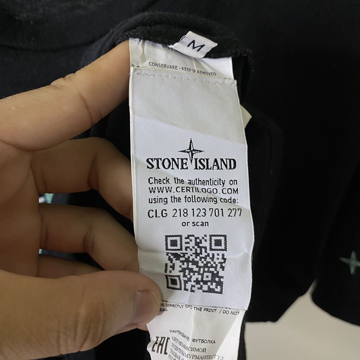 Stone Island Stone Island 2021 Spring Summer T Shirt Massimo Osti Size US M / EU 48-50 / 2 - 6 Thumbnail