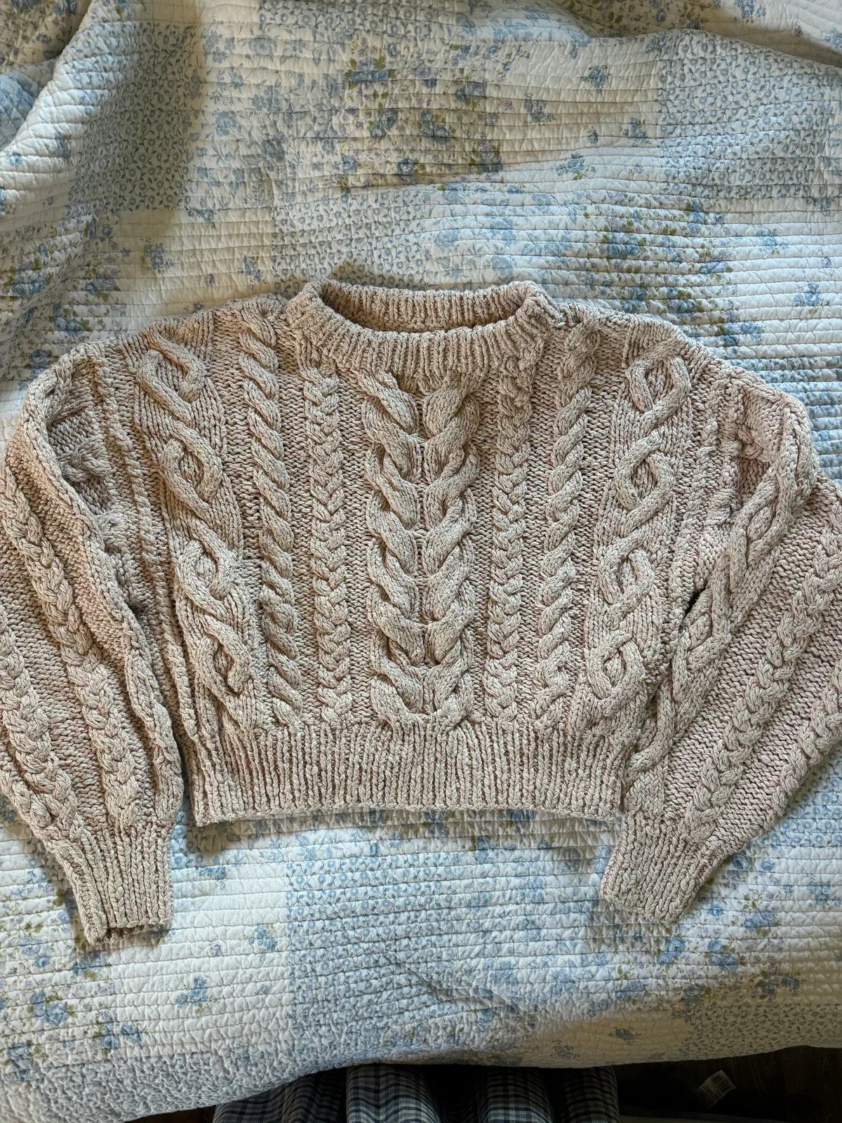 DOEN Cropped cotton sweater Size M / US 6-8 / IT 42-44 - 1 Thumbnail