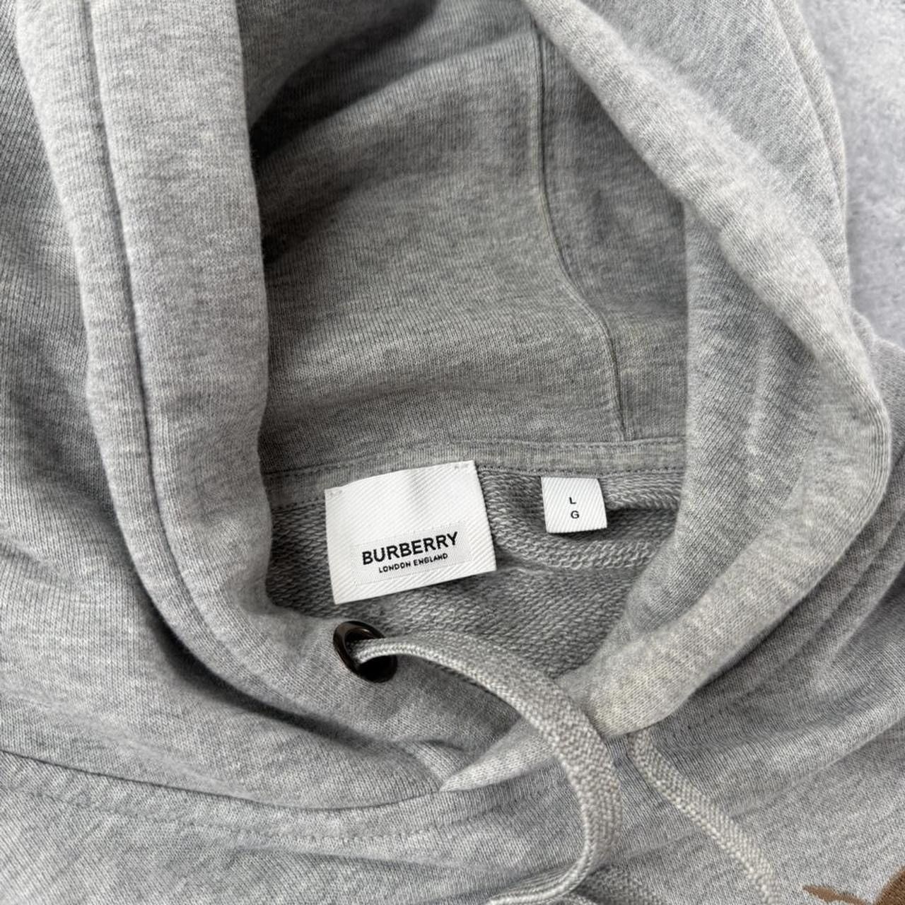 Burberry Burberry grey hunter hoodie Size US L / EU 52-54 / 3 - 4 Thumbnail