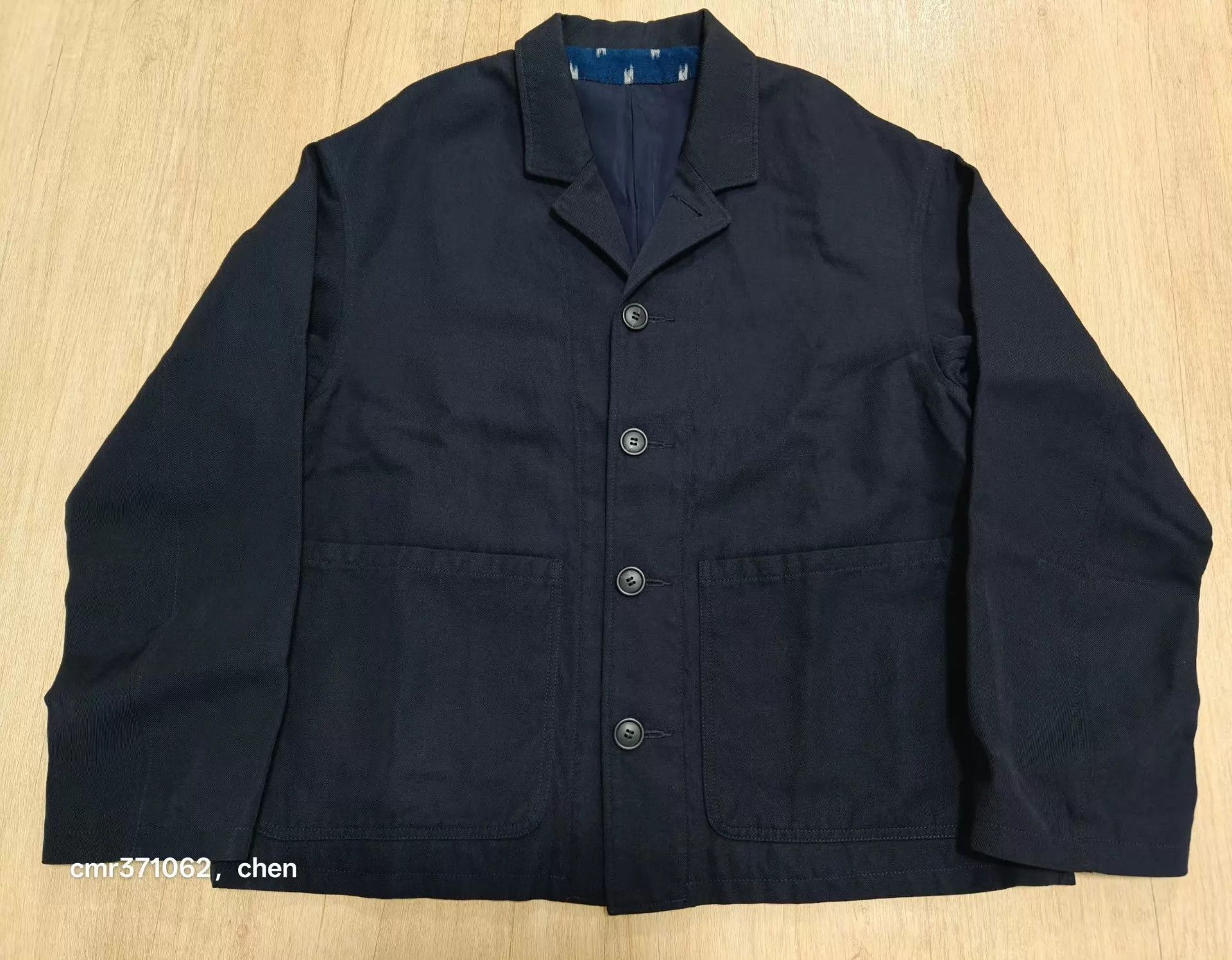 Visvim VISVIM 22SS SOWER JKT (W/L) Navy Size 2 Size US M / EU 48-50 / 2 - 1 Thumbnail