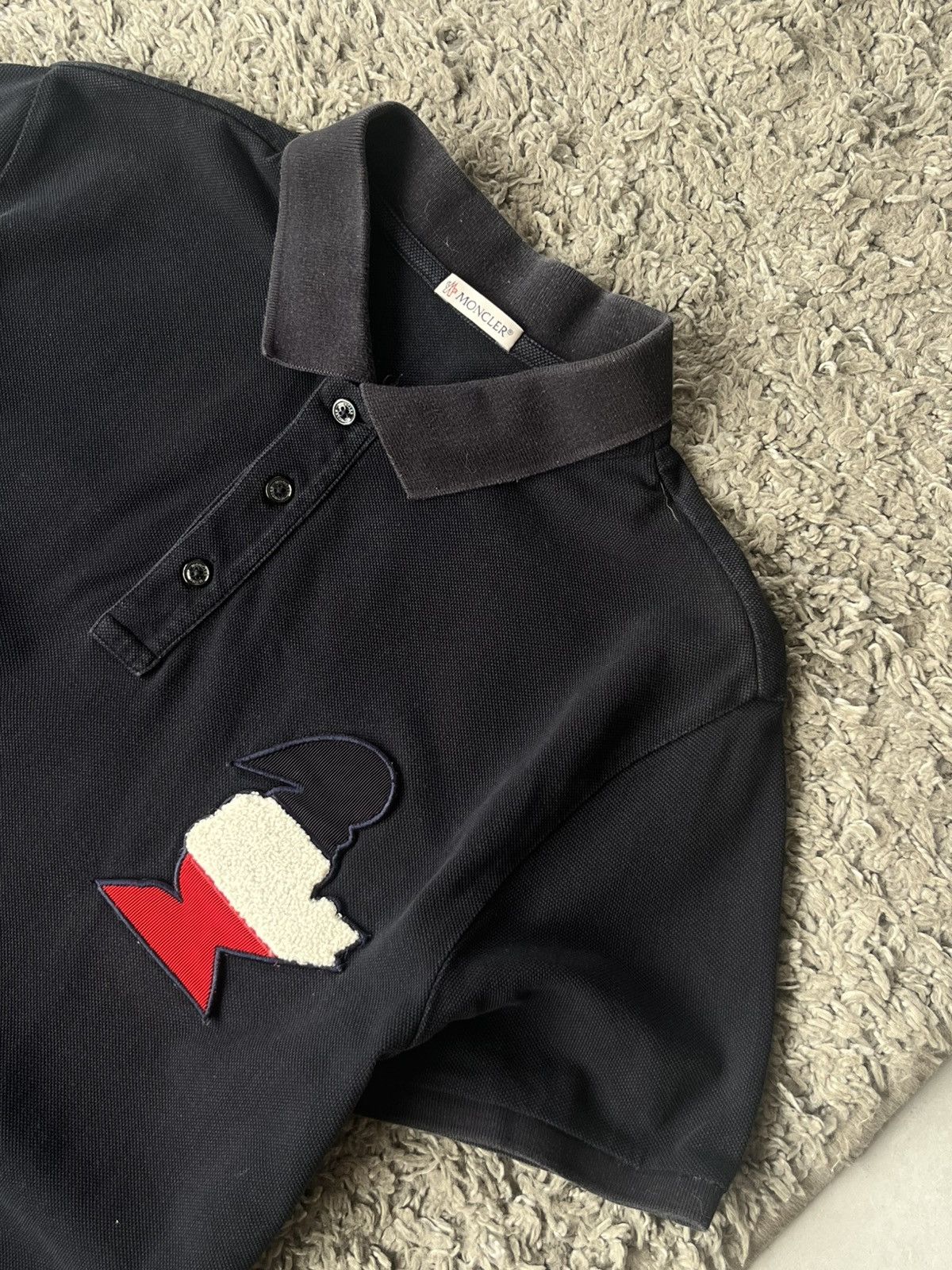 Moncler Vintage Luxury Polo Moncler Size US M / EU 48-50 / 2 - 3 Thumbnail