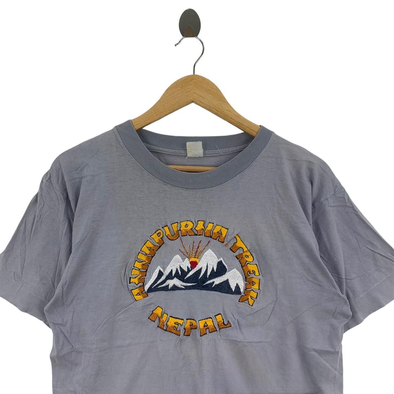 Other Vintage 90’ ANNAPURNA TREK NEPAL Hiking Tee Shirt Top Base Size US M / EU 48-50 / 2 - 2 Thumbnail