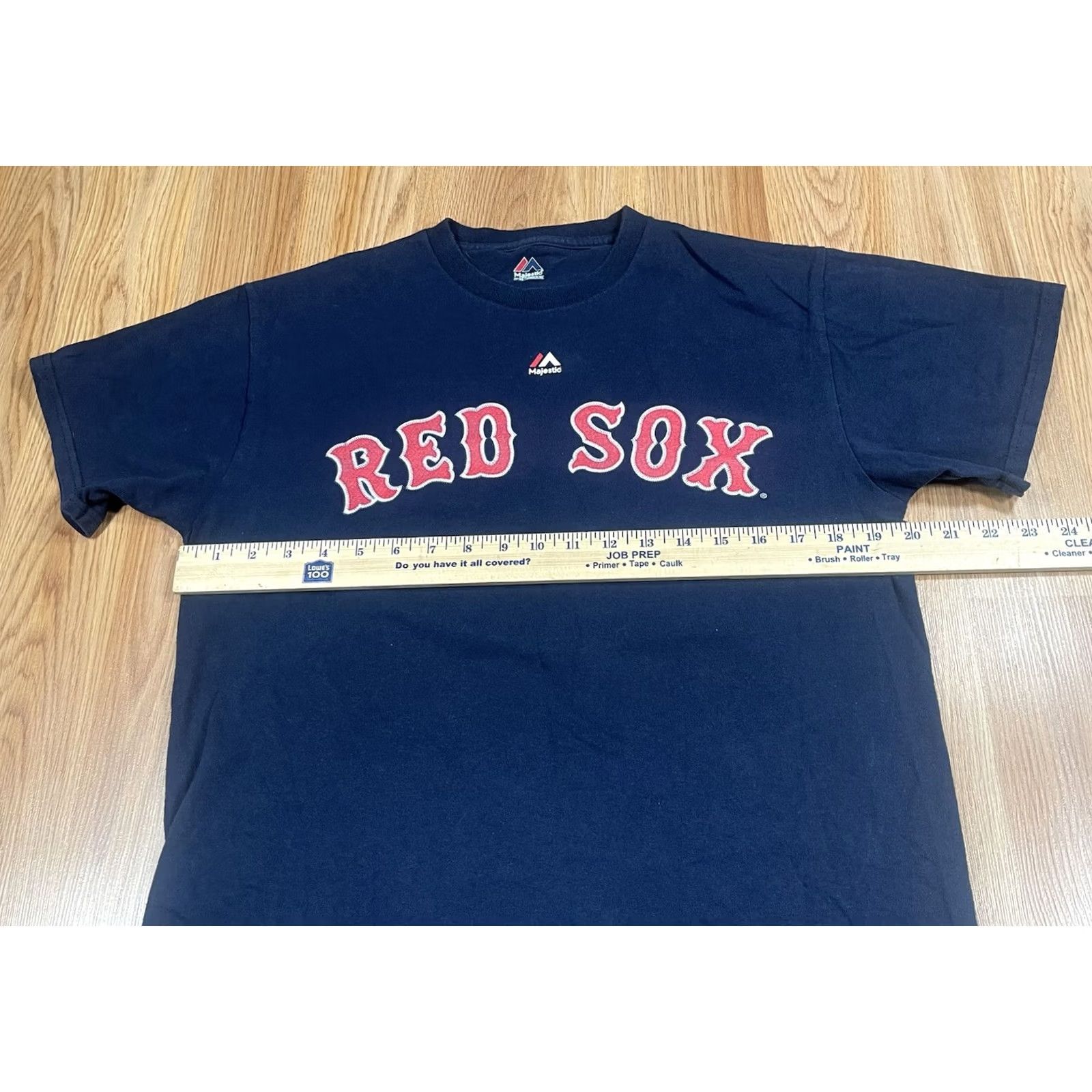 Vintage Majestic Shirt Mens Medium CrewNeck ShortSleeve Boston Red Sox #16 Benintendi - Vintage Size US M / EU 48-50 / 2 - 5 Thumbnail