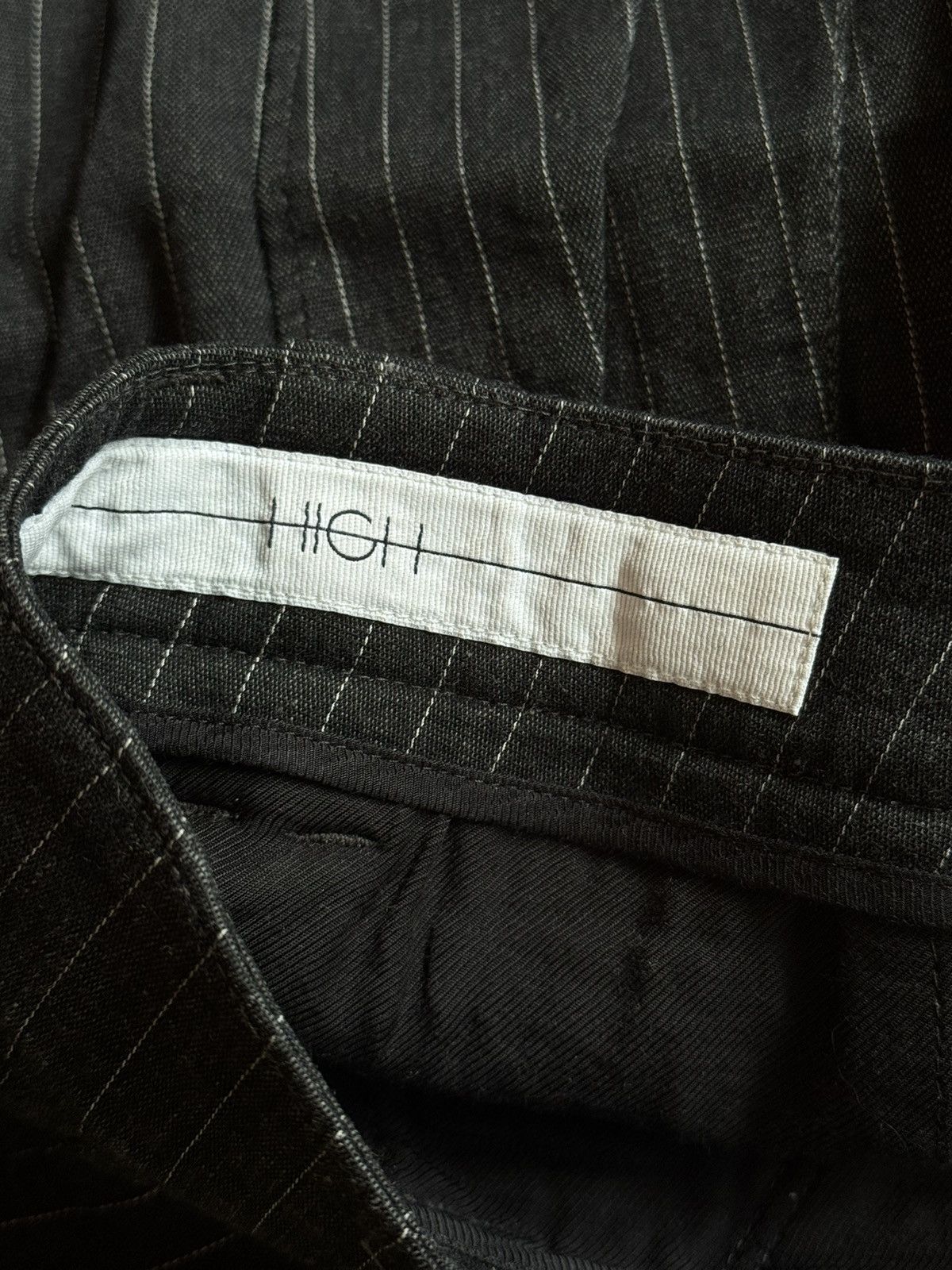 Hysteric Glamour High Use avant garde striped Japanese gothic style pants Y2K Size 28" / US 6 / IT 42 - 7 Thumbnail