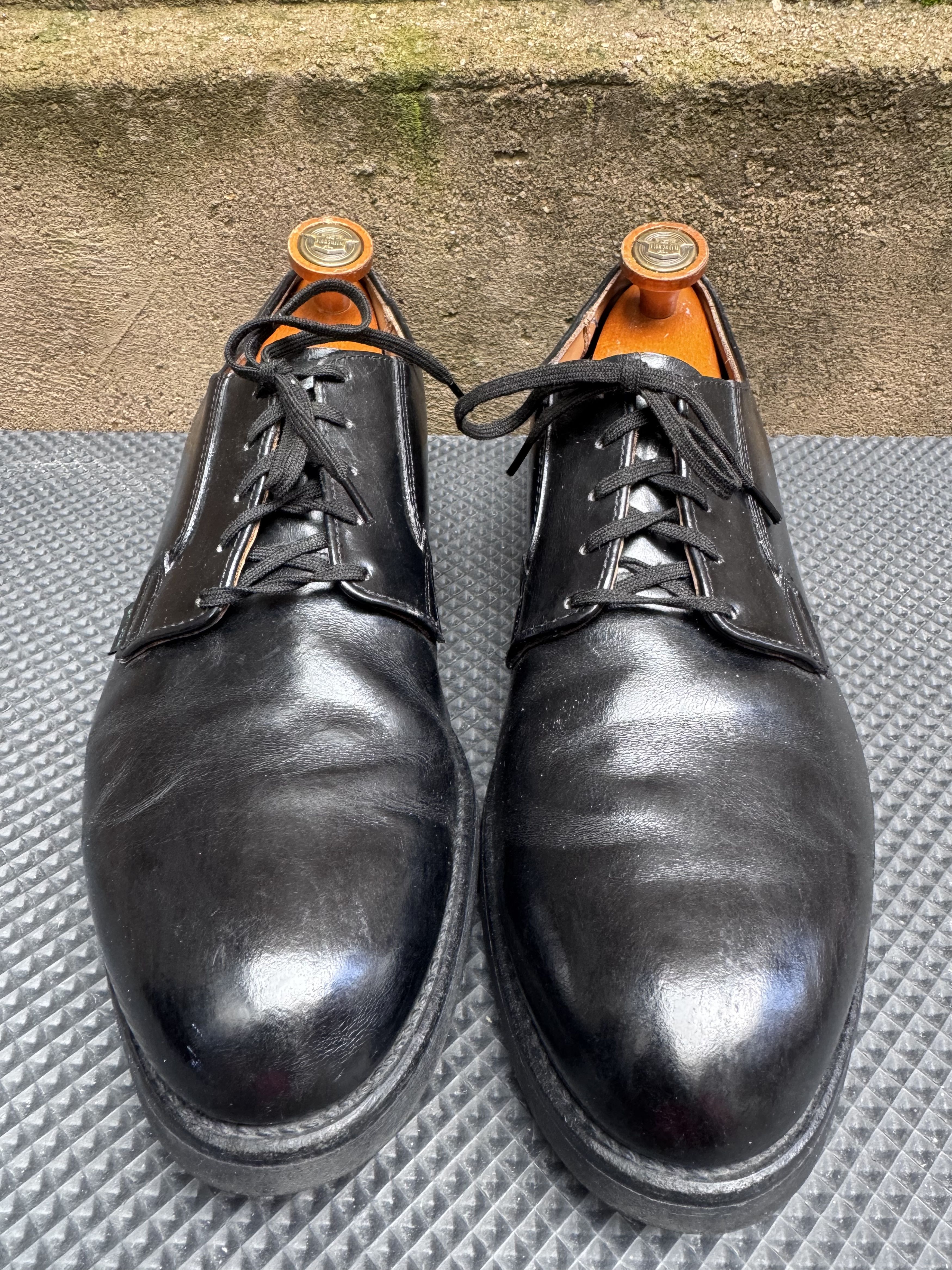 Red Wing Red Wing Vintage 101 Postman Oxfords Black Leather Soft Toe Size US 11.5 / EU 44-45 - 2 Thumbnail