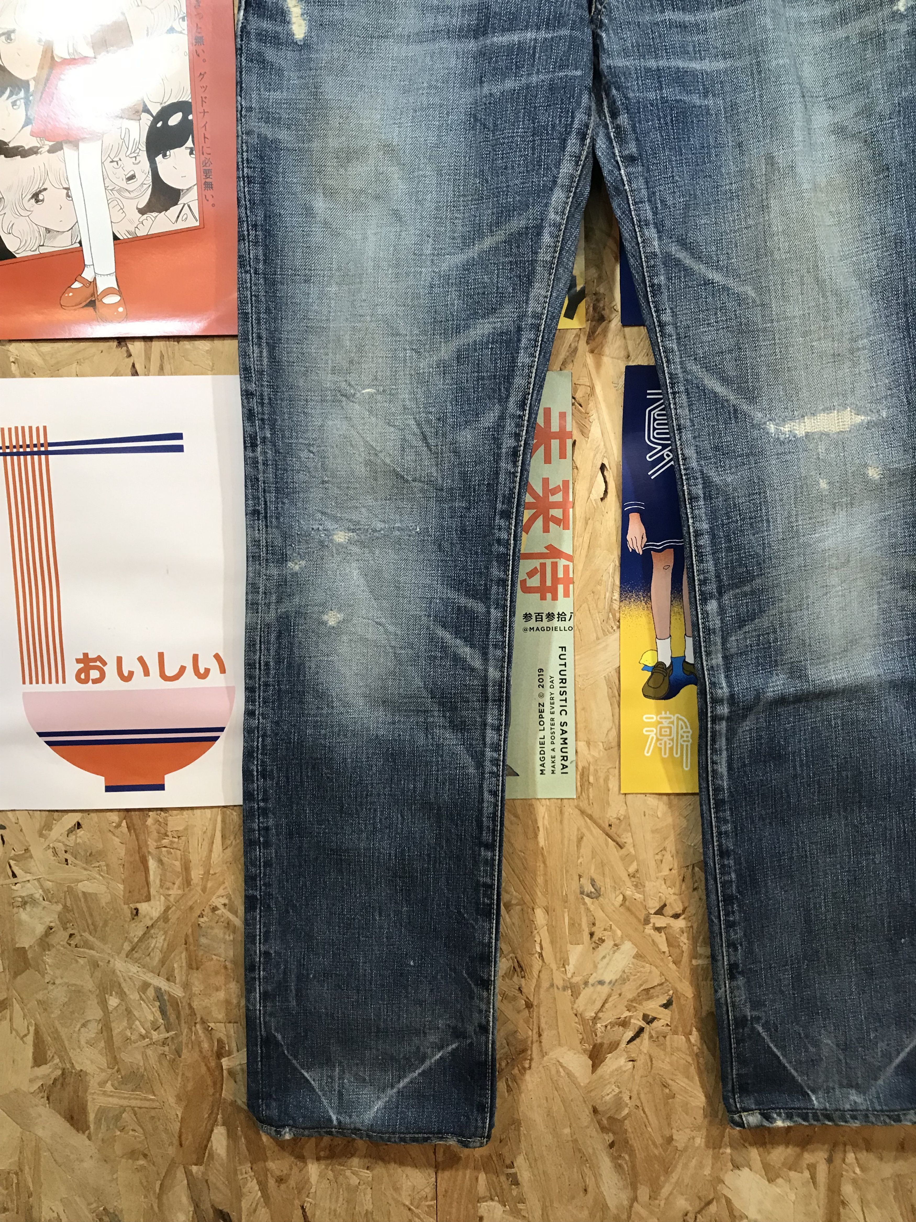 Hysteric Glamour Distressed Hysteric Glamour Denim Pants Size US 32 / EU 48 - 4 Thumbnail