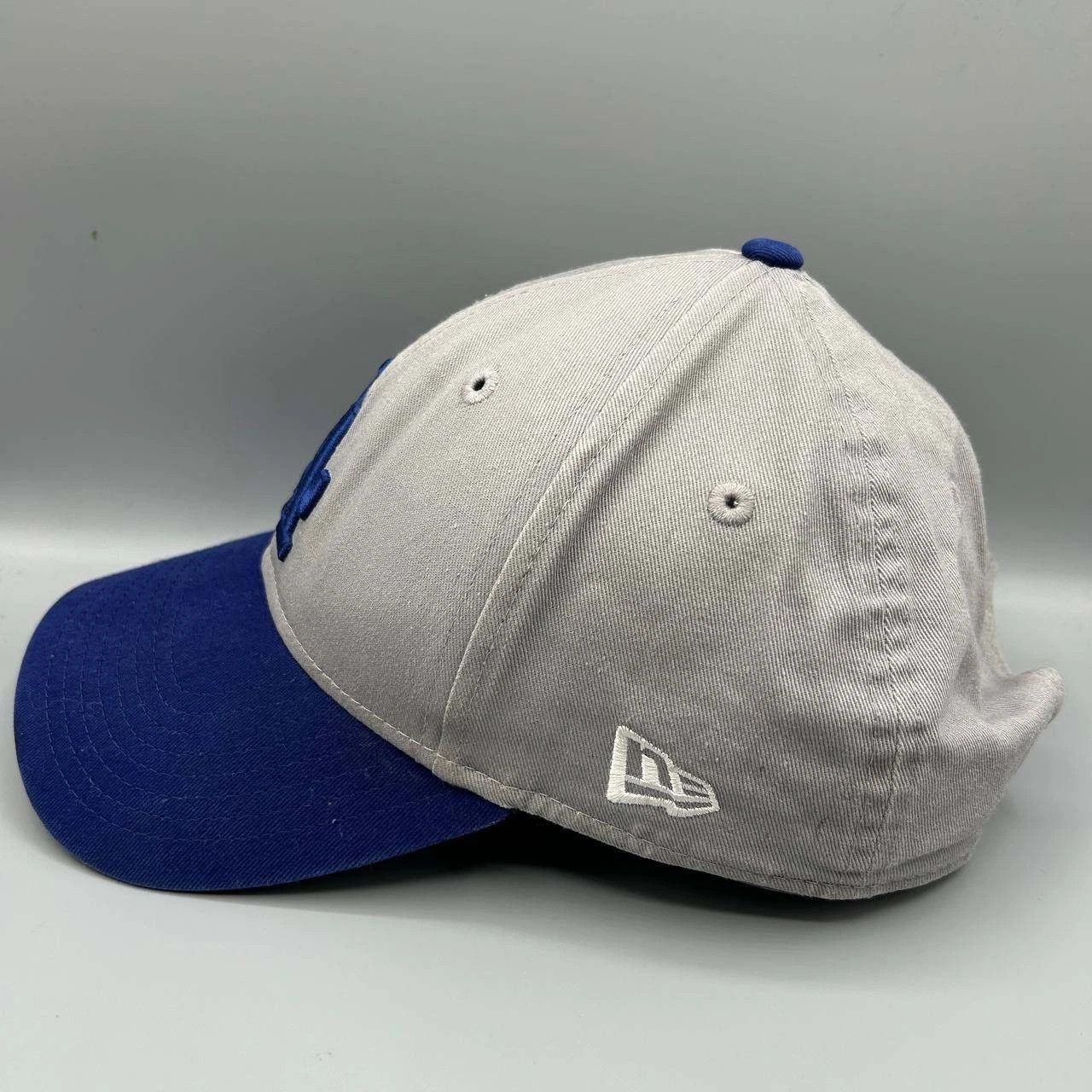 New Era Los Angeles LA Dodgers Hat Men Gray Blue Snap Back Cotton Size ONE SIZE - 5 Thumbnail